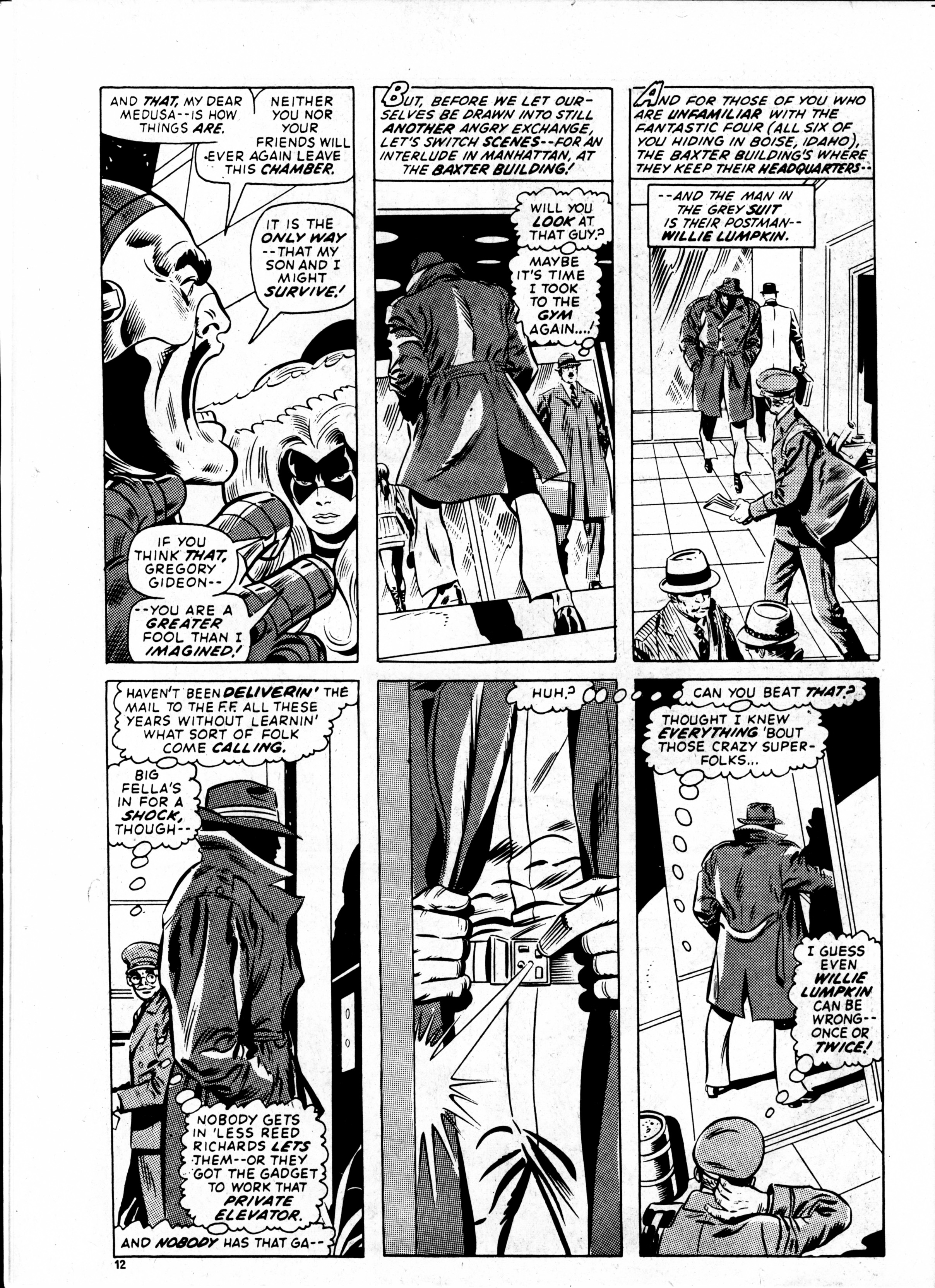 Read online Fantastic Four (1982) comic -  Issue #3 - 12