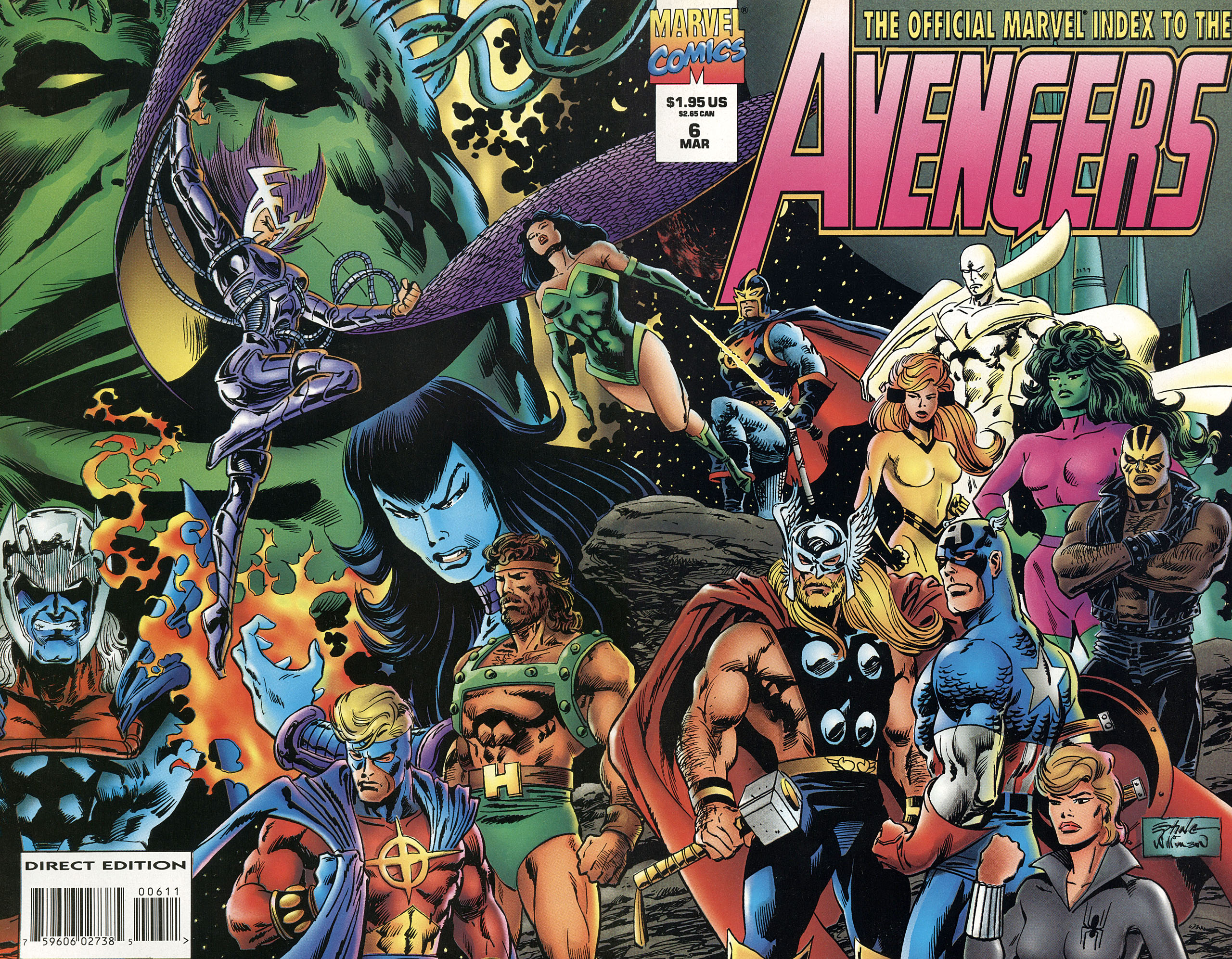 Read online The Official Marvel Index to the Avengers comic -  Issue #6 - 1