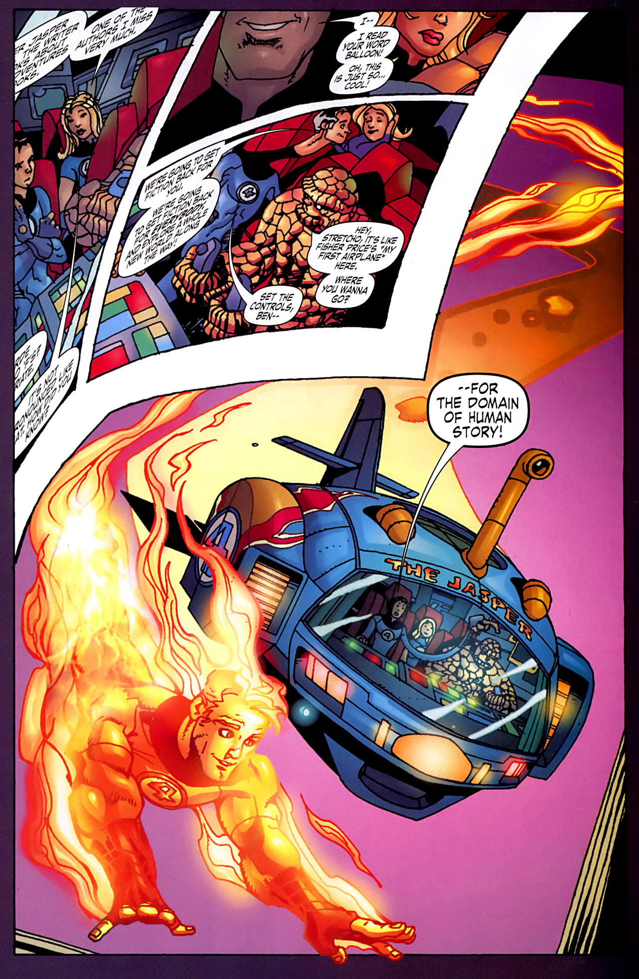 Read online Fantastic Four: True Story comic -  Issue #1 - 16