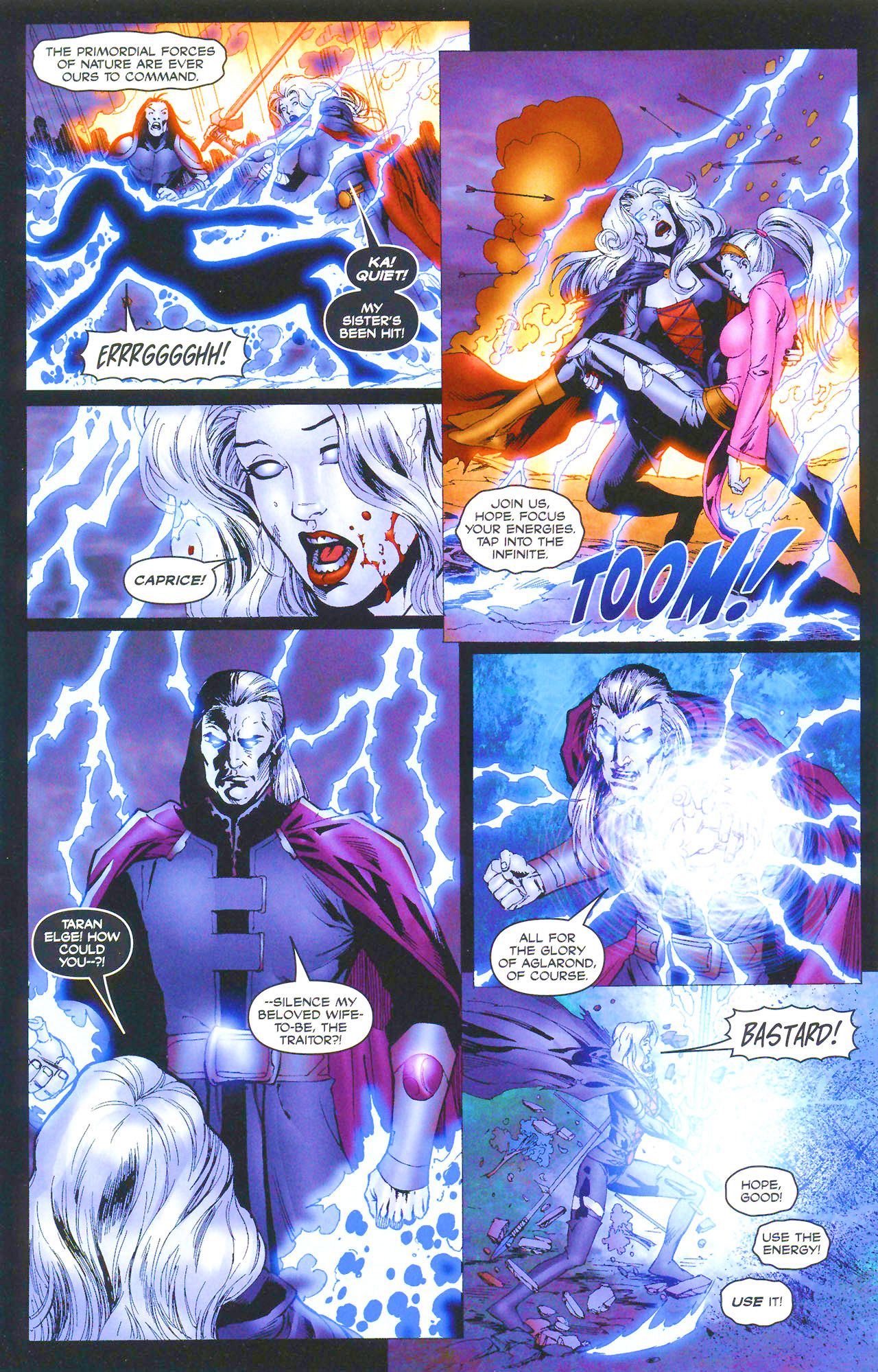 Read online Brian Pulido's Medieval Lady Death:  War of the Winds comic -  Issue #6 - 14