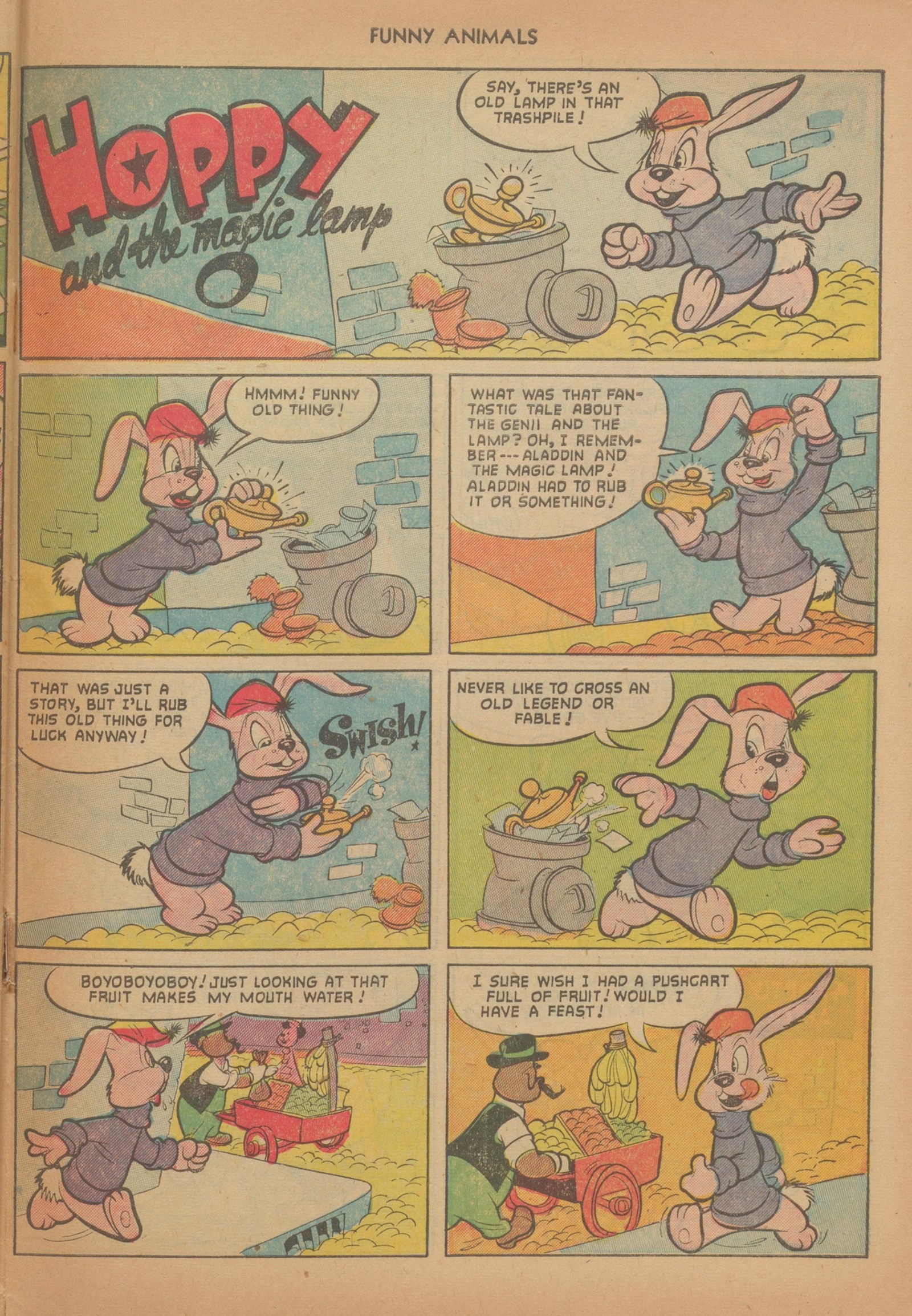 Read online Fawcett's Funny Animals comic -  Issue #78 - 27