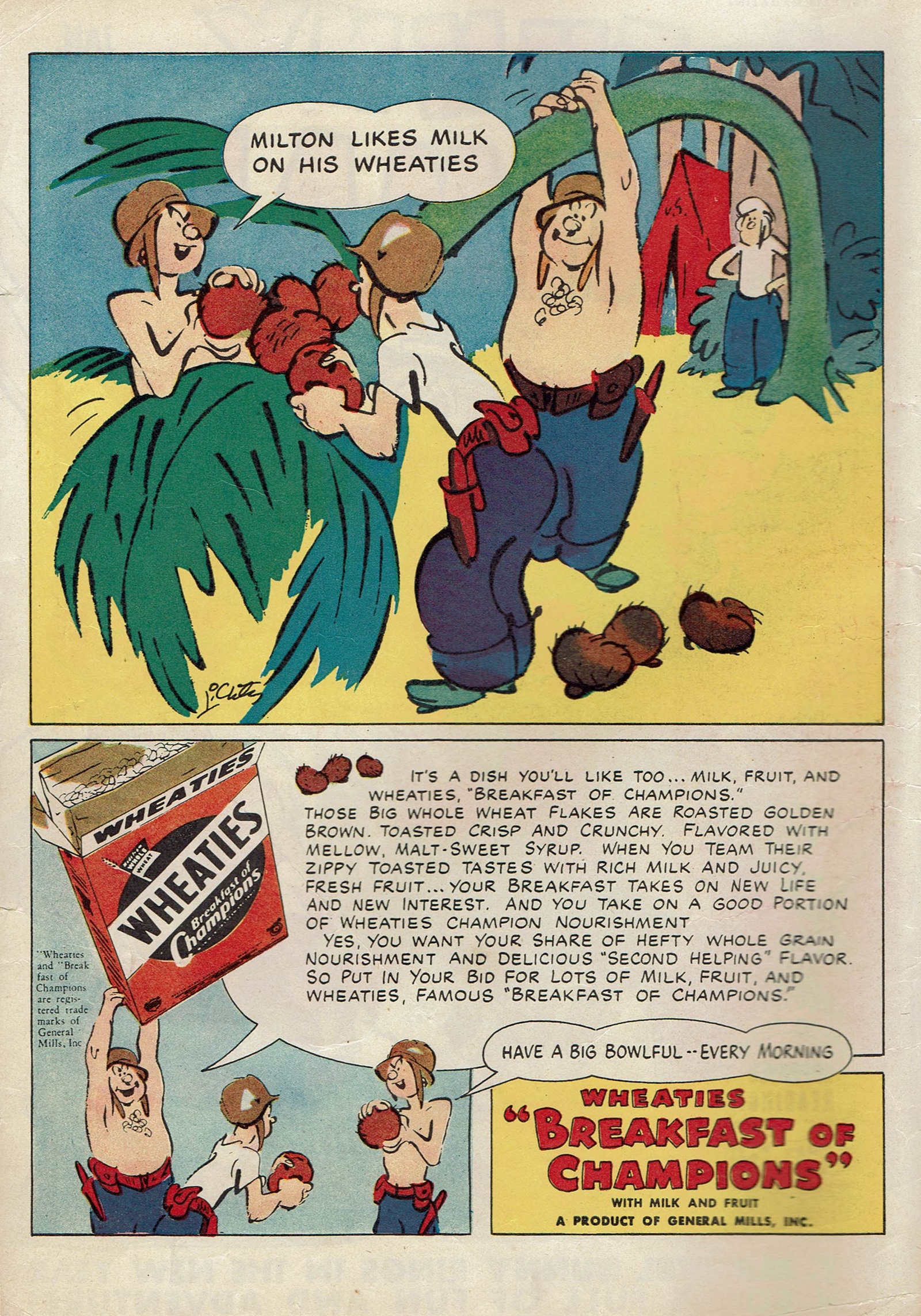 Read online Fawcett's Funny Animals comic -  Issue #25 - 2