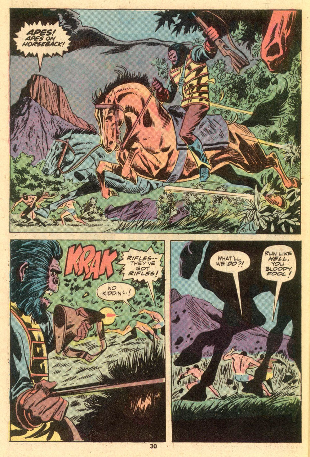 Read online Adventures on the Planet of the Apes comic -  Issue #1 - 19