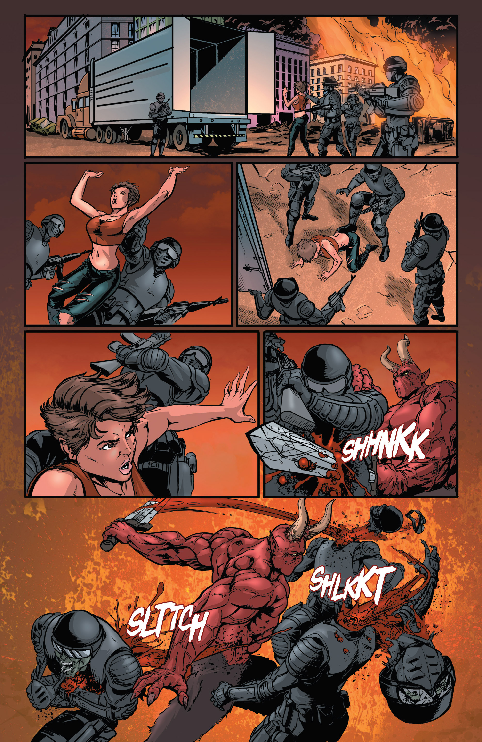 Read online Grimm Fairy Tales presents Inferno: Rings of Hell comic -  Issue #3 - 25
