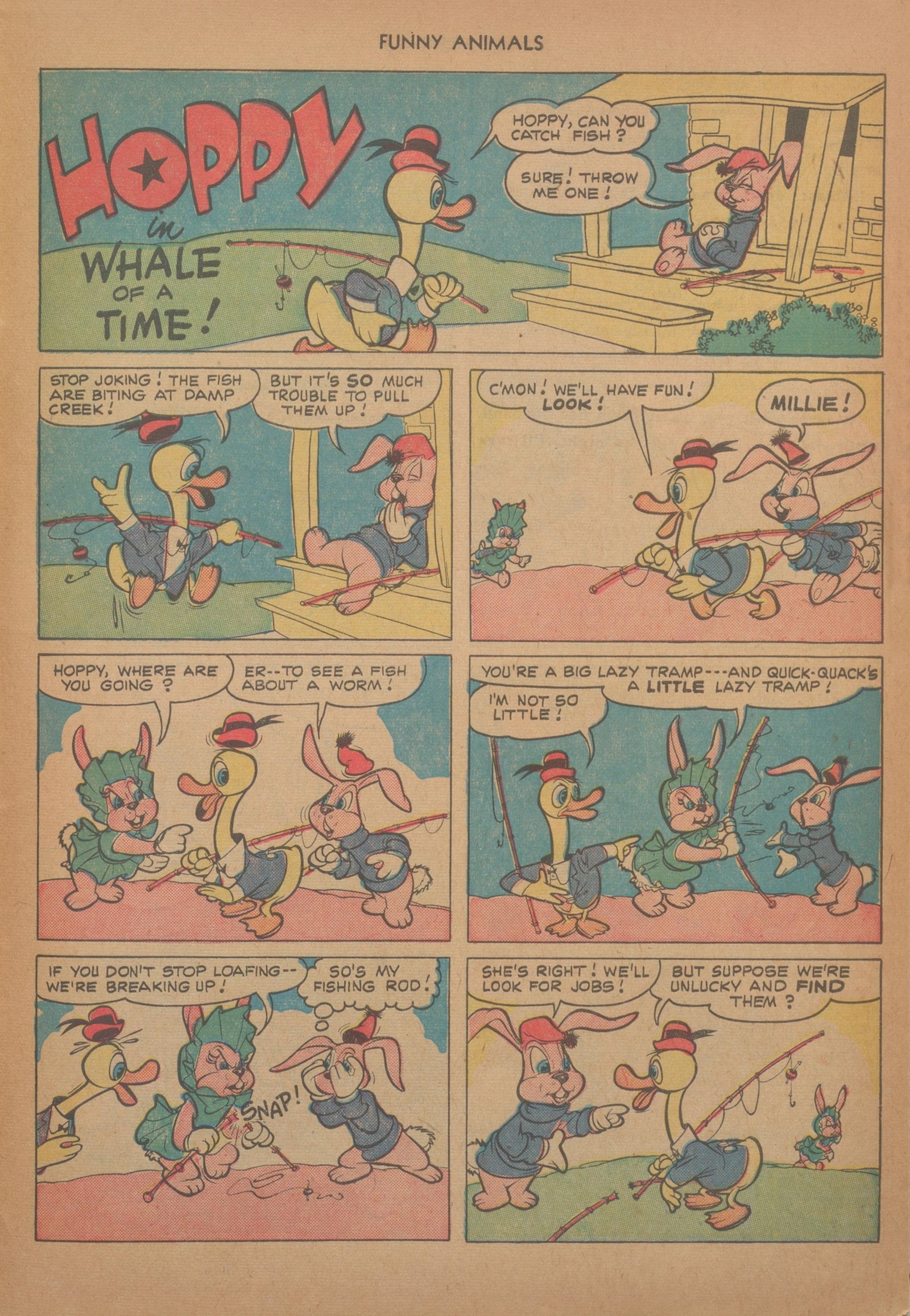 Read online Fawcett's Funny Animals comic -  Issue #70 - 27