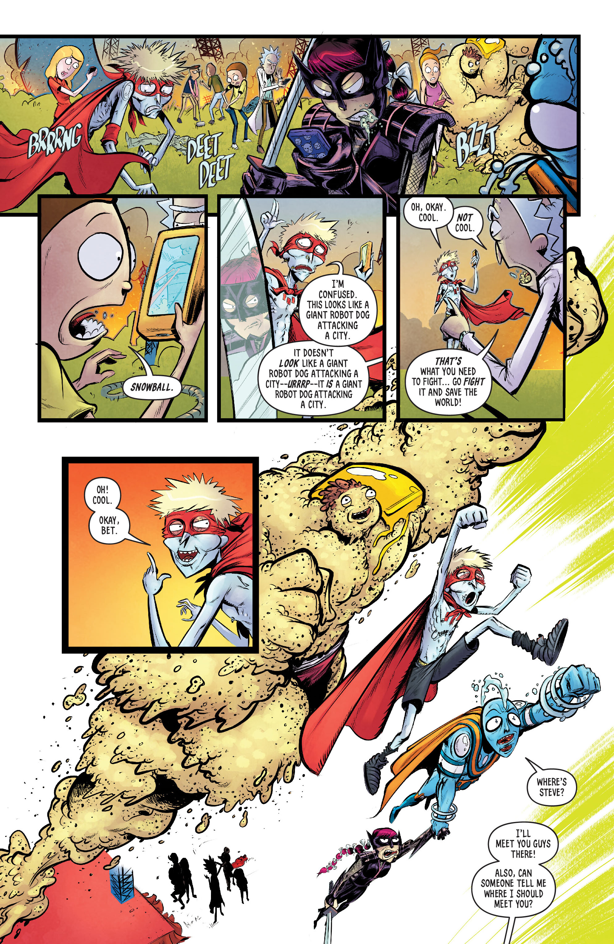Read online Rick and Morty: Crisis on C-137 comic -  Issue # TPB - 35