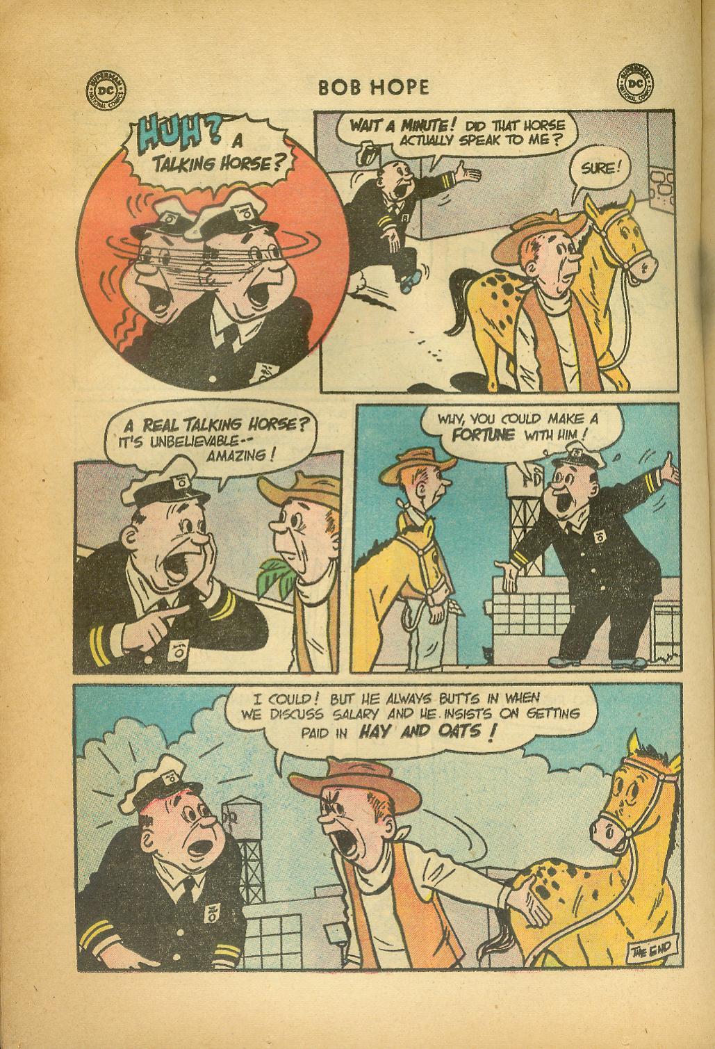 Read online The Adventures of Bob Hope comic -  Issue #38 - 22