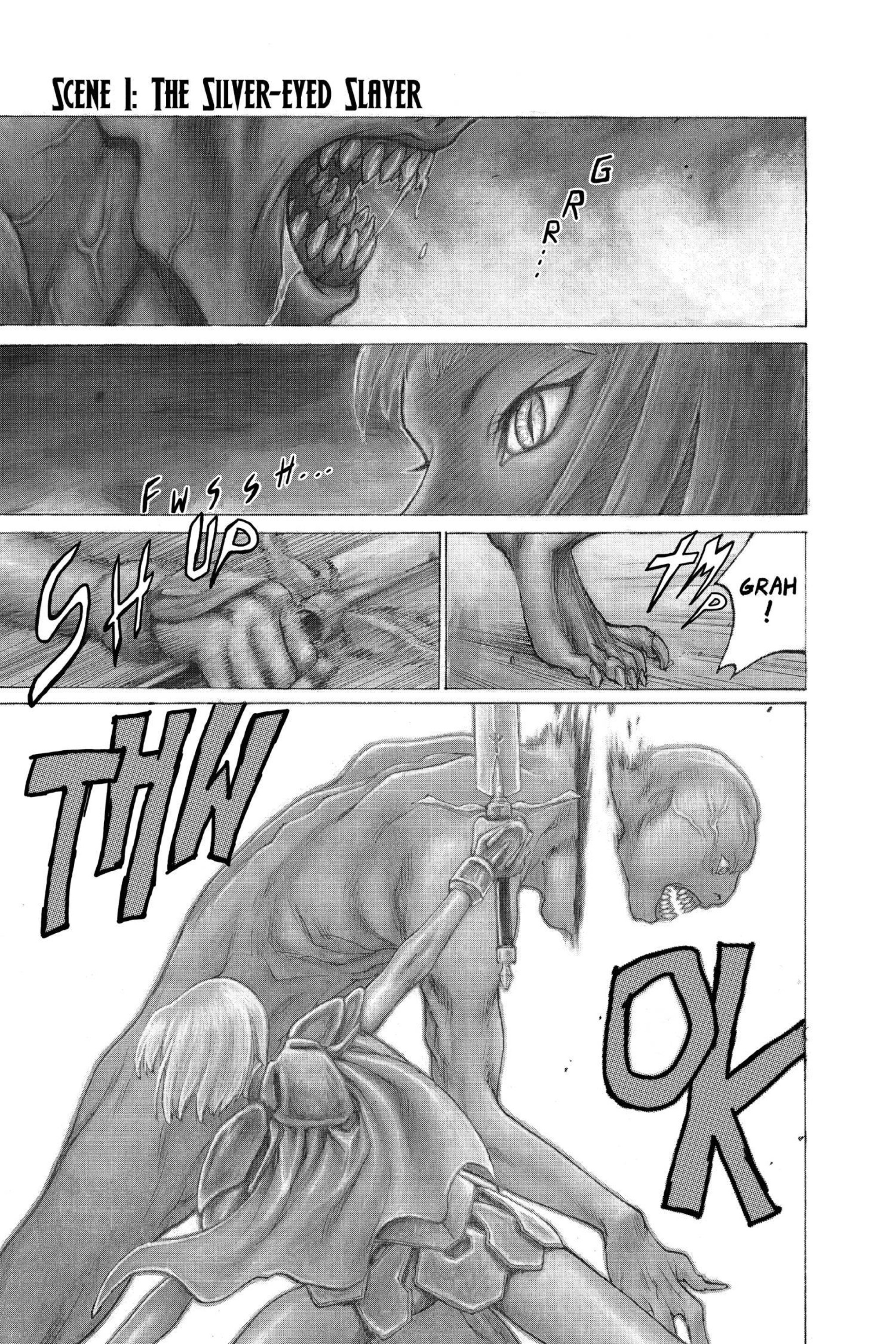 Read online Claymore comic -  Issue #1 - 4