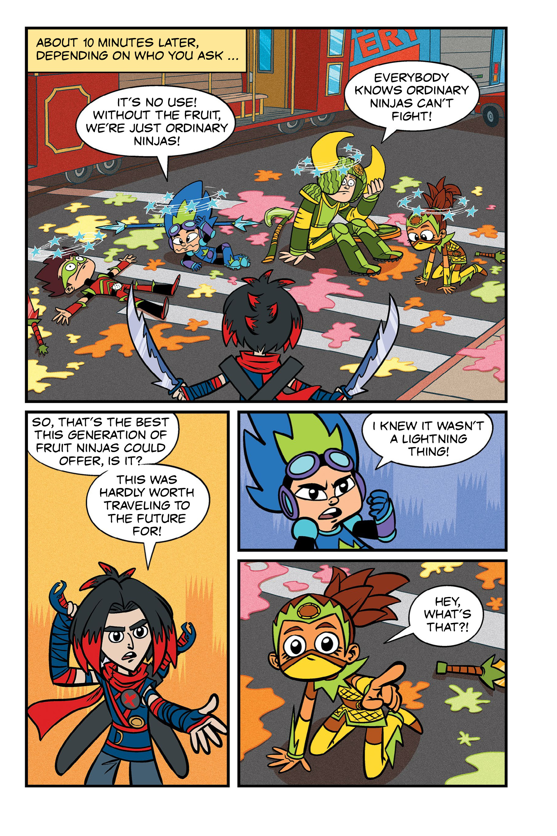 Read online Fruit Ninja: Frenzy Force comic -  Issue # TPB - 63