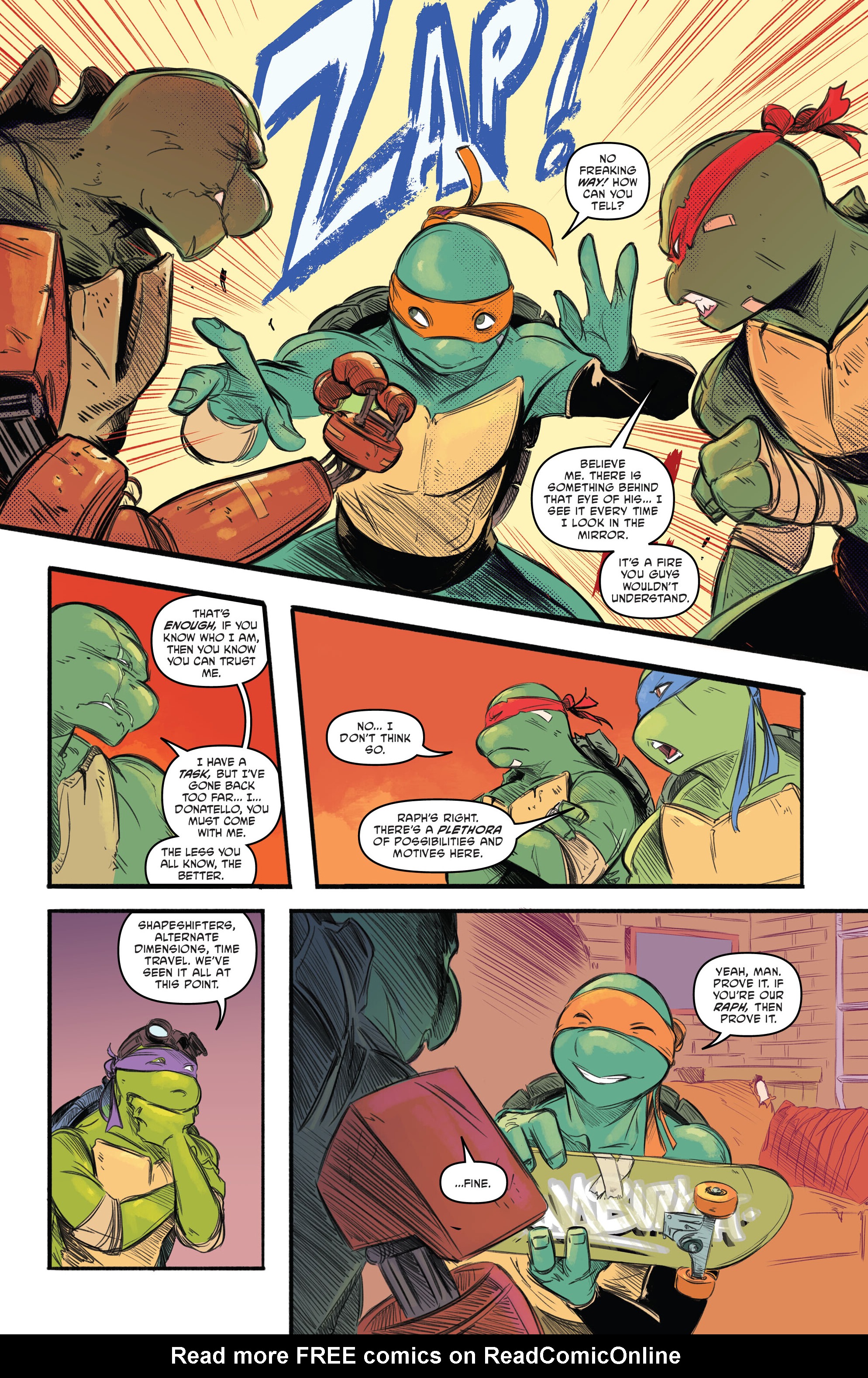 Read online Teenage Mutant Ninja Turtles Annual 2023 comic -  Issue # Full - 14