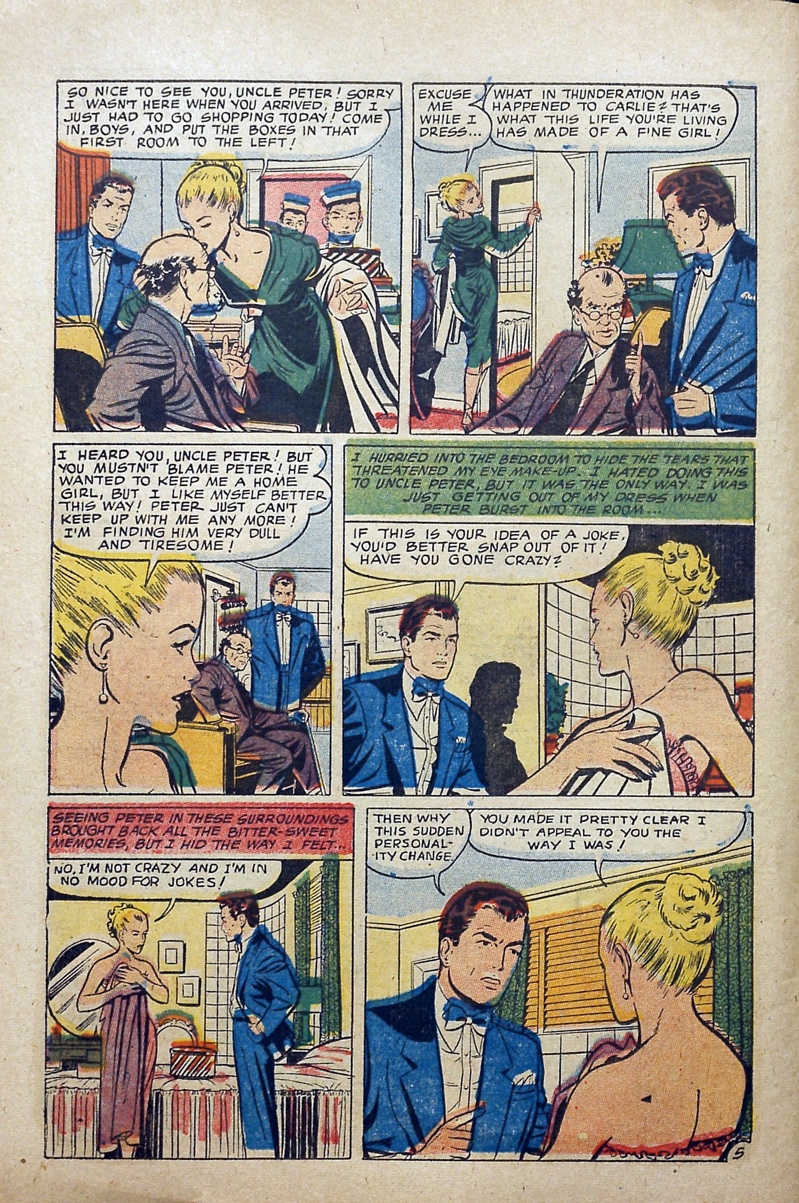 Read online Glamorous Romances comic -  Issue #89 - 22