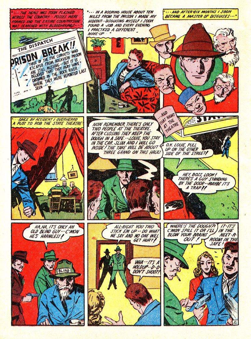 Read online Captain Fearless comic -  Issue #1 - 20