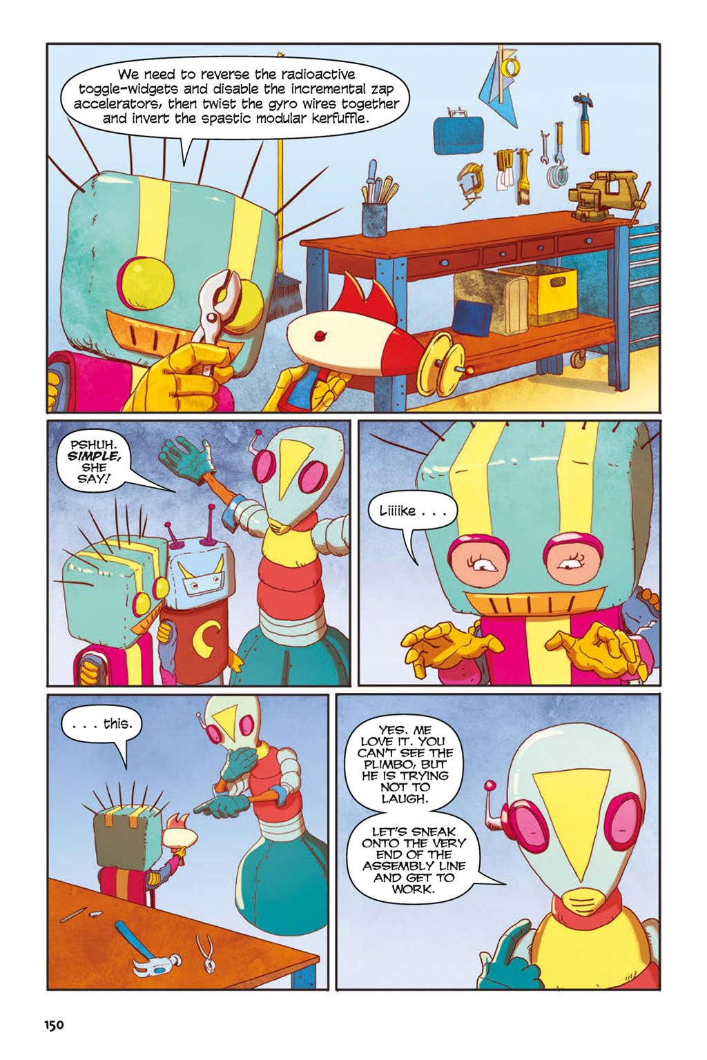 Read online Billie Blaster and the Robot Army From Outer Space comic -  Issue # TPB (Part 2) - 59