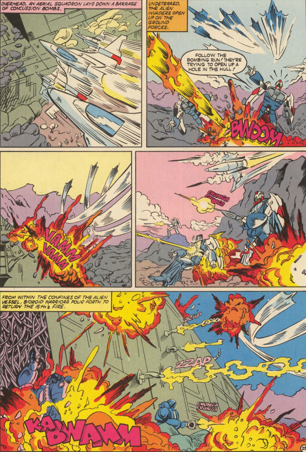 Read online Robotech Masters comic -  Issue #6 - 29
