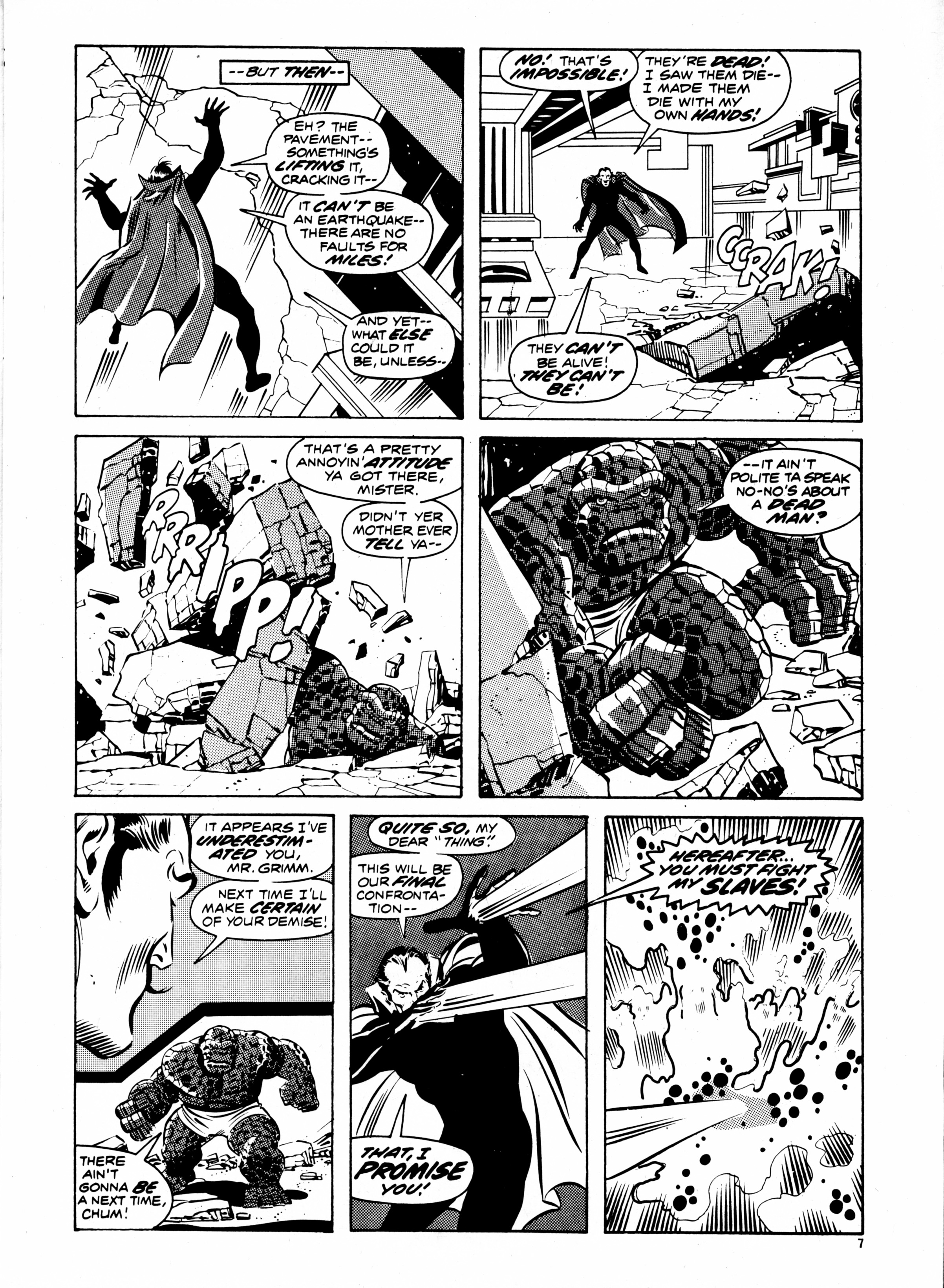 Read online Fantastic Four (1982) comic -  Issue #7 - 7