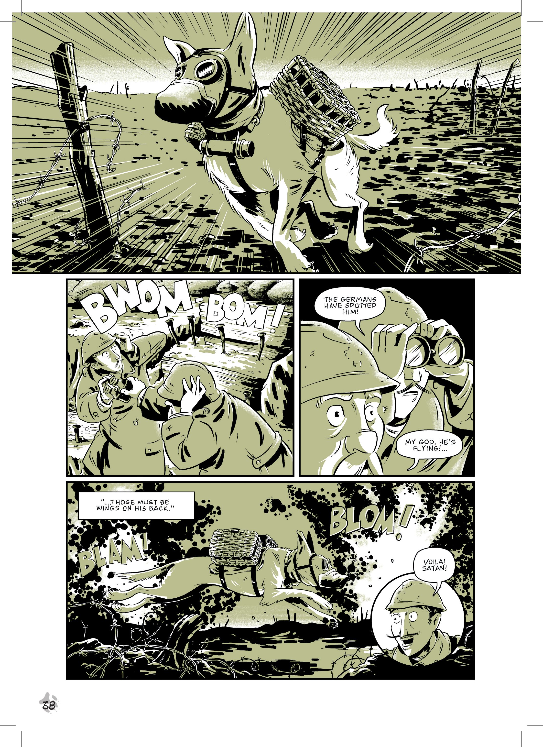 Read online Four-Fisted Tales: Animals in Combat comic -  Issue # TPB - 39