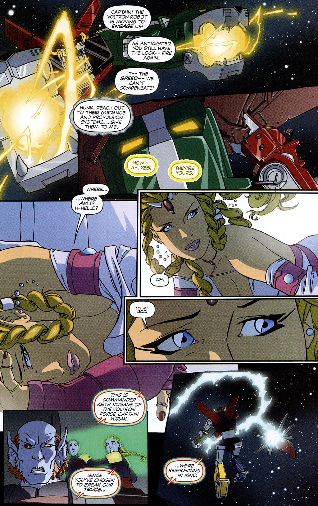 Read online Voltron: Defender of the Universe comic -  Issue #10 - 7