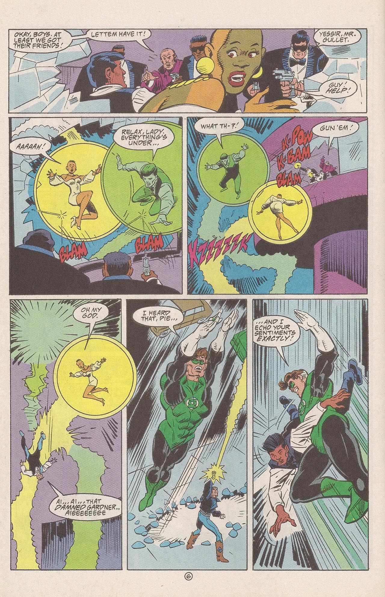 Read online Guy Gardner comic -  Issue #6 - 10