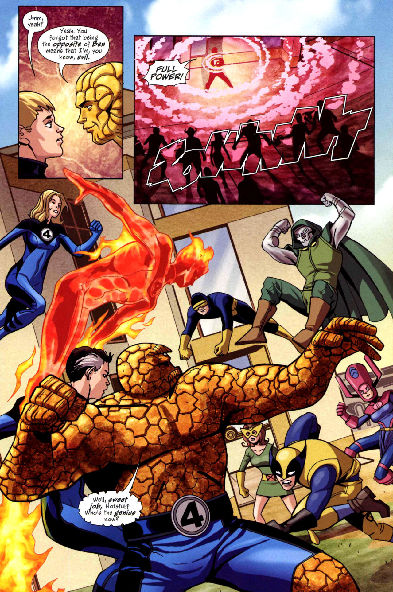 Read online Marvel Adventures Fantastic Four comic -  Issue #36 - 16