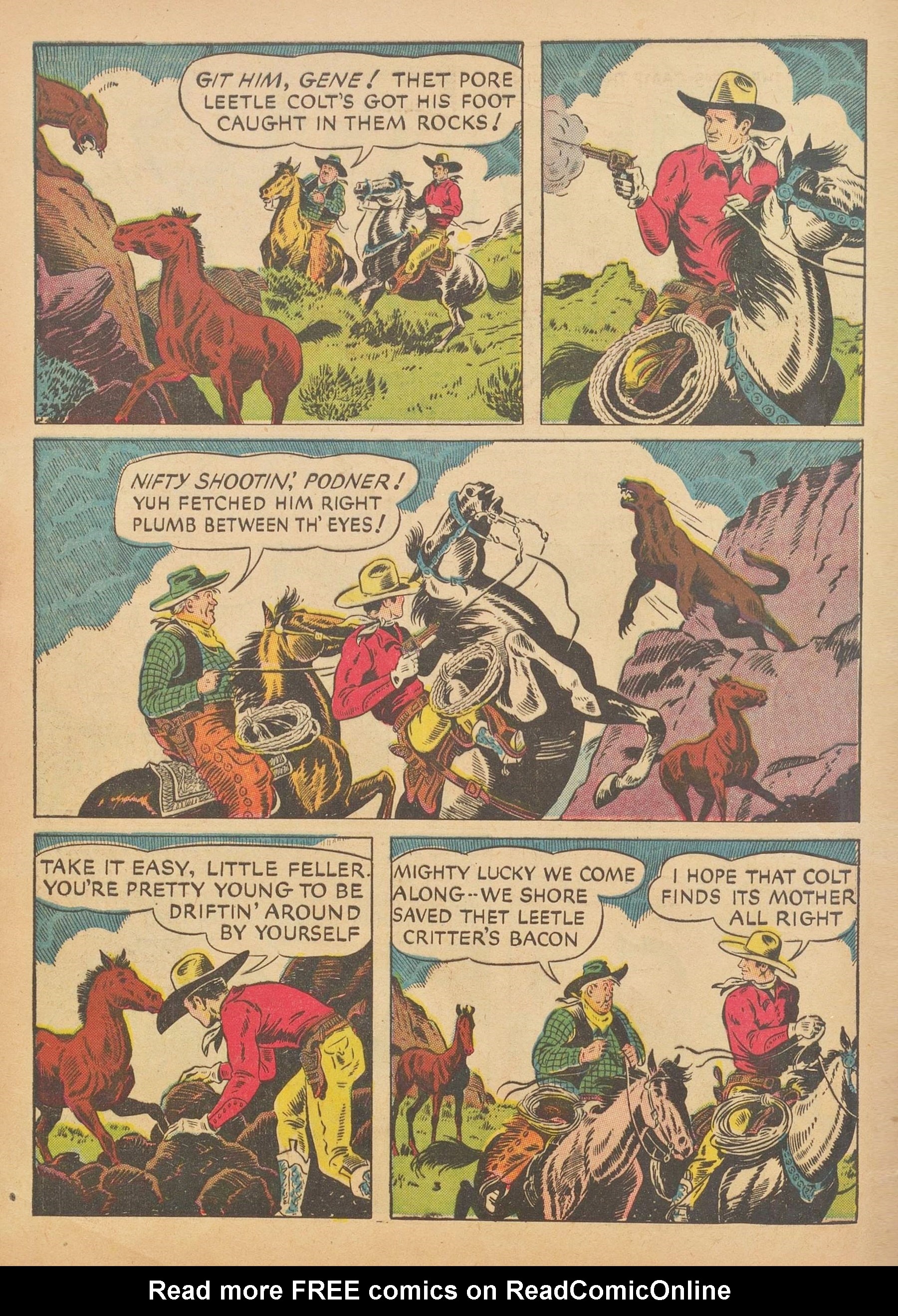 Read online Gene Autry Comics comic -  Issue #2 - 4
