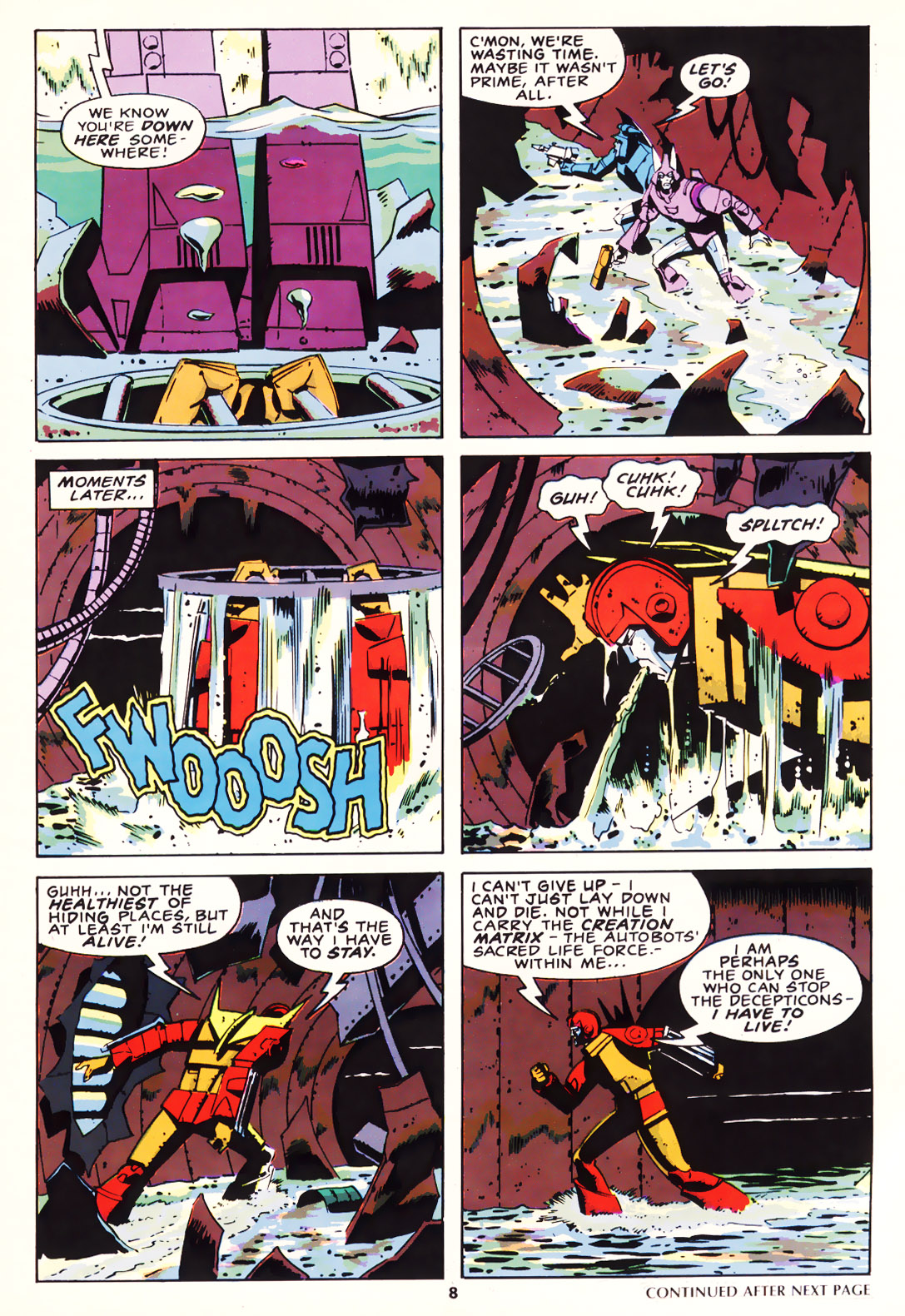Read online The Transformers (UK) comic -  Issue #134 - 8