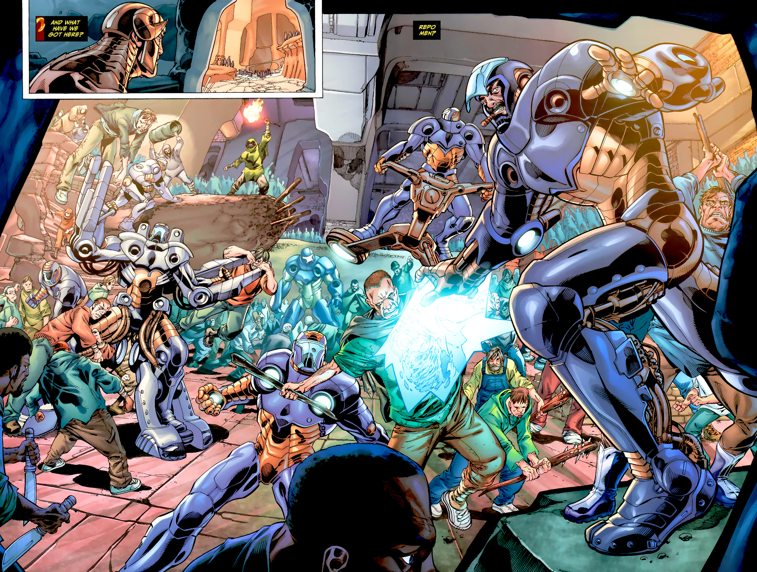 Read online Magog comic -  Issue #3 - 17
