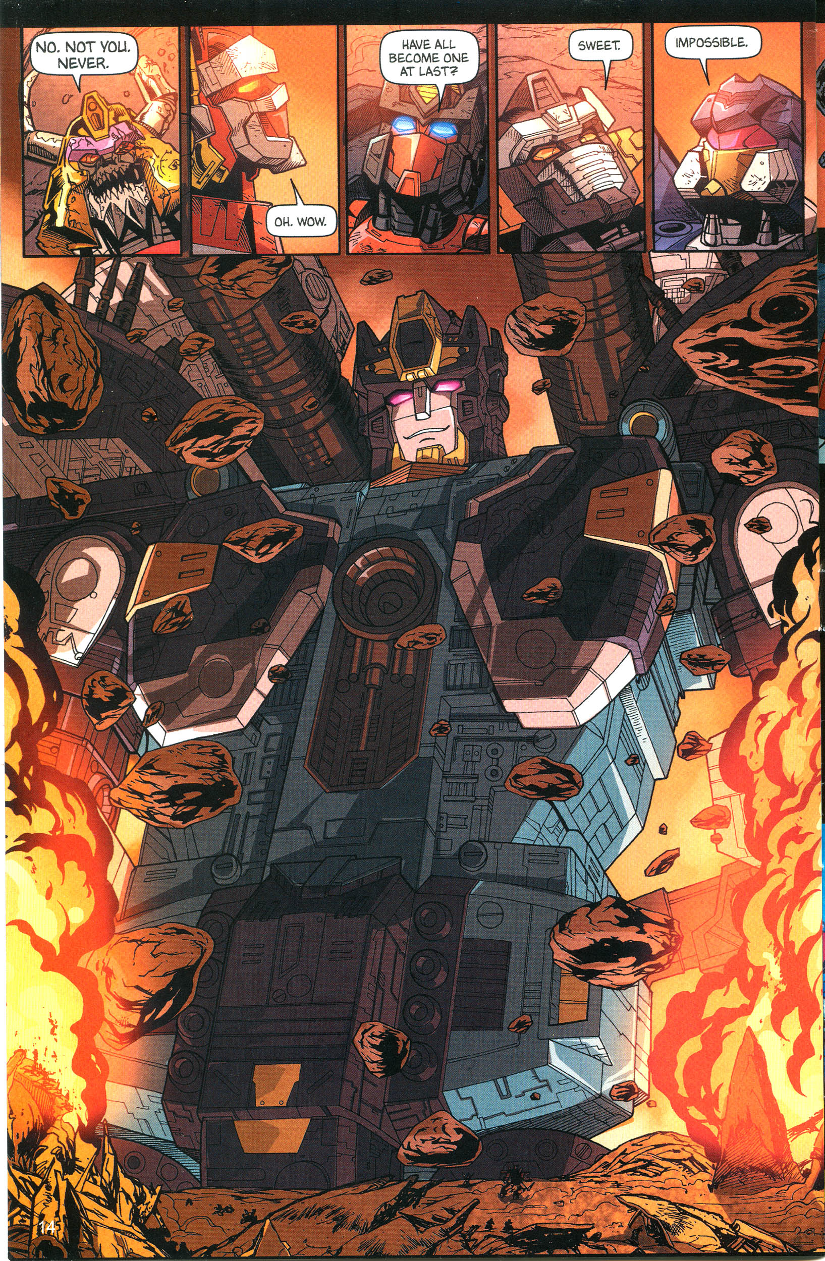 Read online Transformers: Collectors' Club comic -  Issue #12 - 14