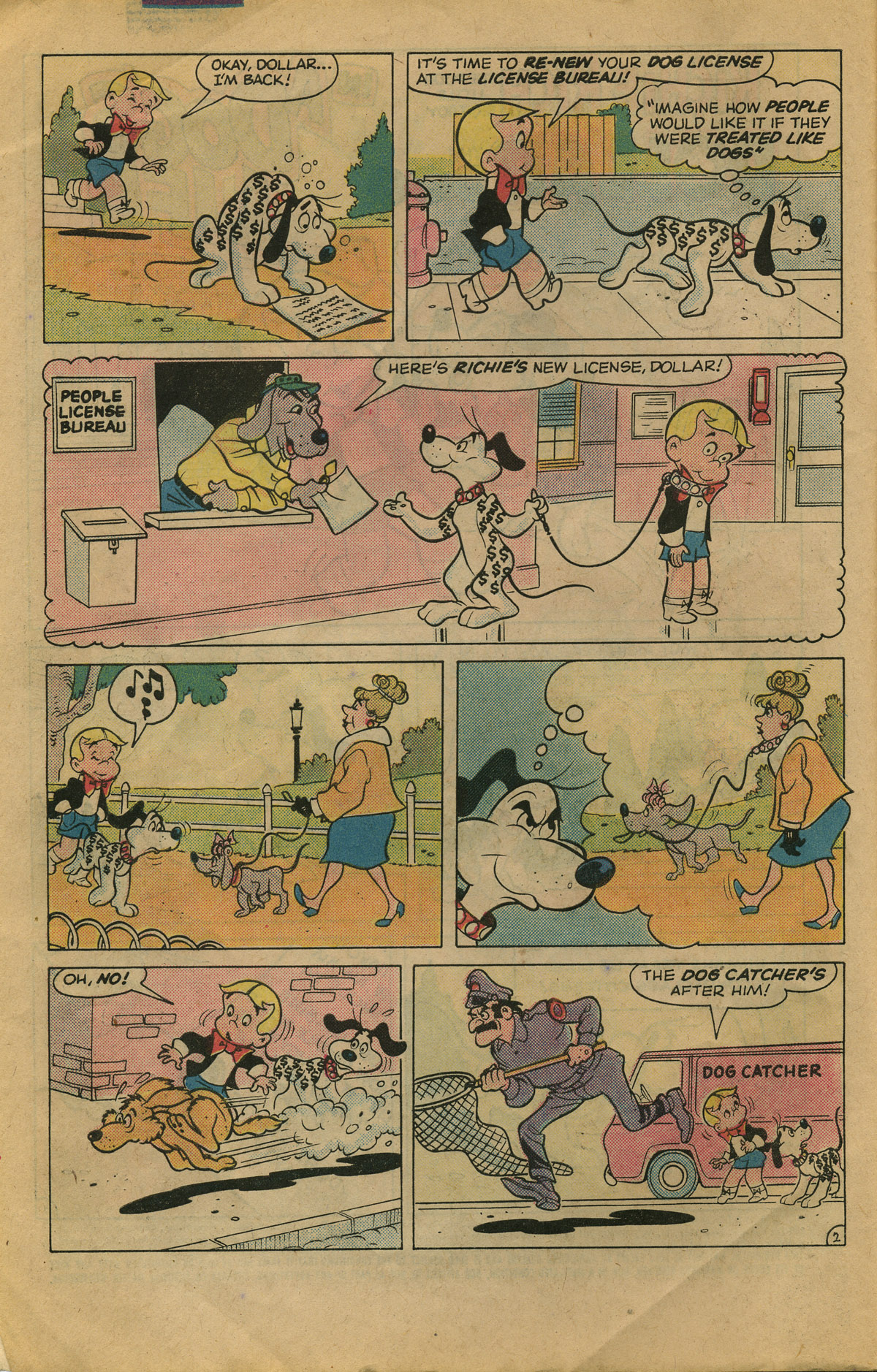 Read online Richie Rich & Dollar the Dog comic -  Issue #19 - 6