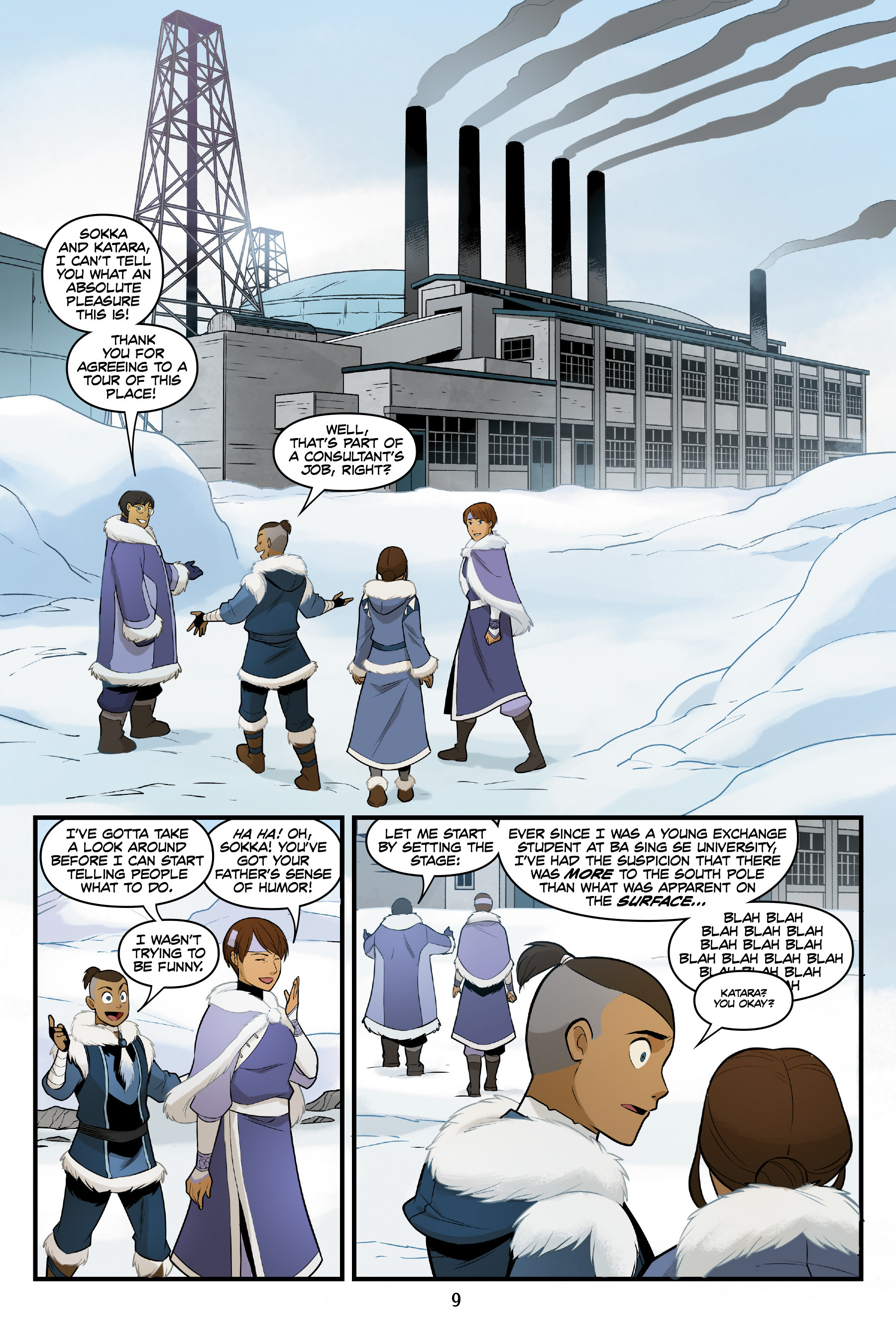 Read online Nickelodeon Avatar: The Last Airbender - North and South comic -  Issue #2 - 11