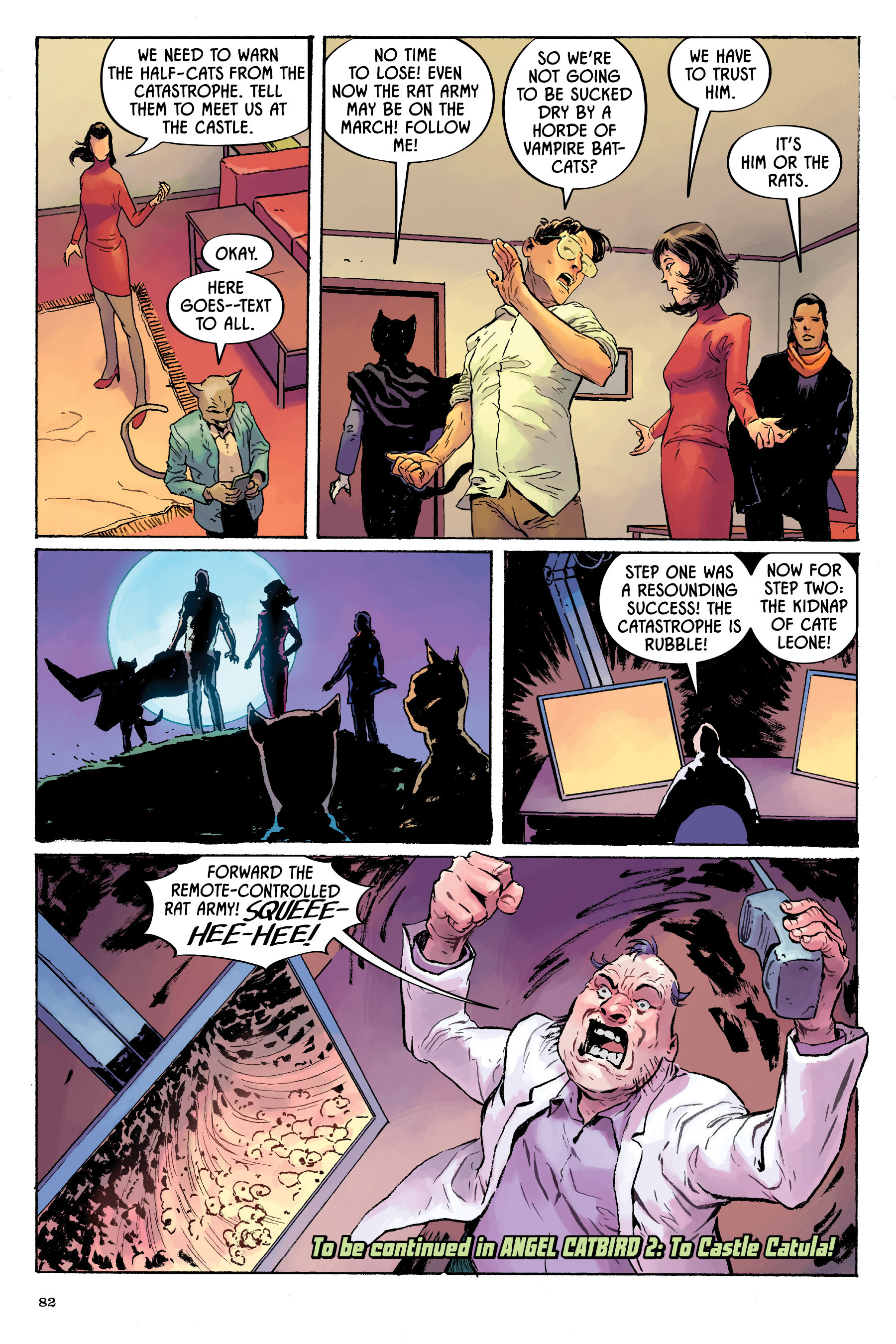 Read online Angel Catbird comic -  Issue # TPB 1 - 84