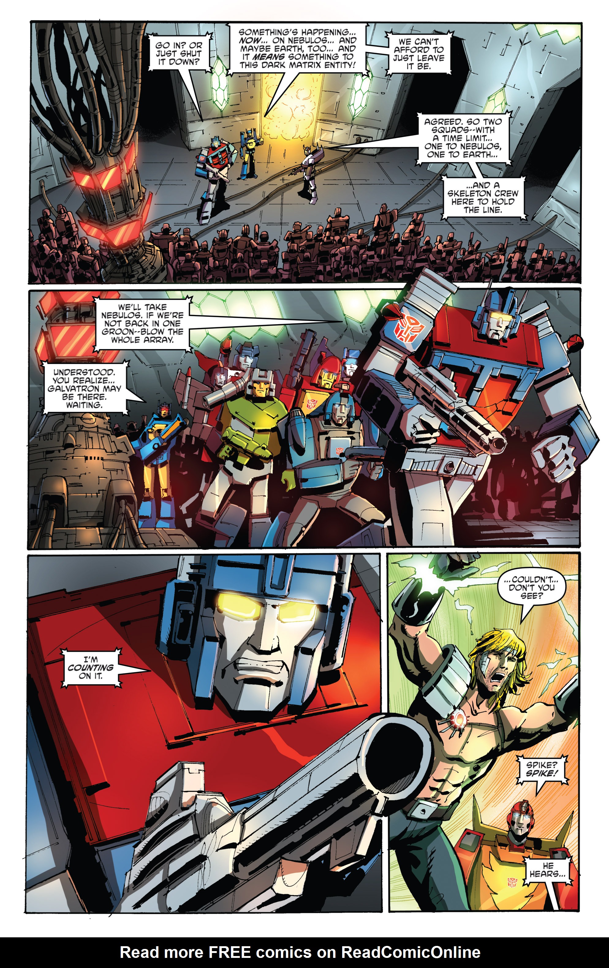 Read online The Transformers: Regeneration One comic -  Issue #100 - 21