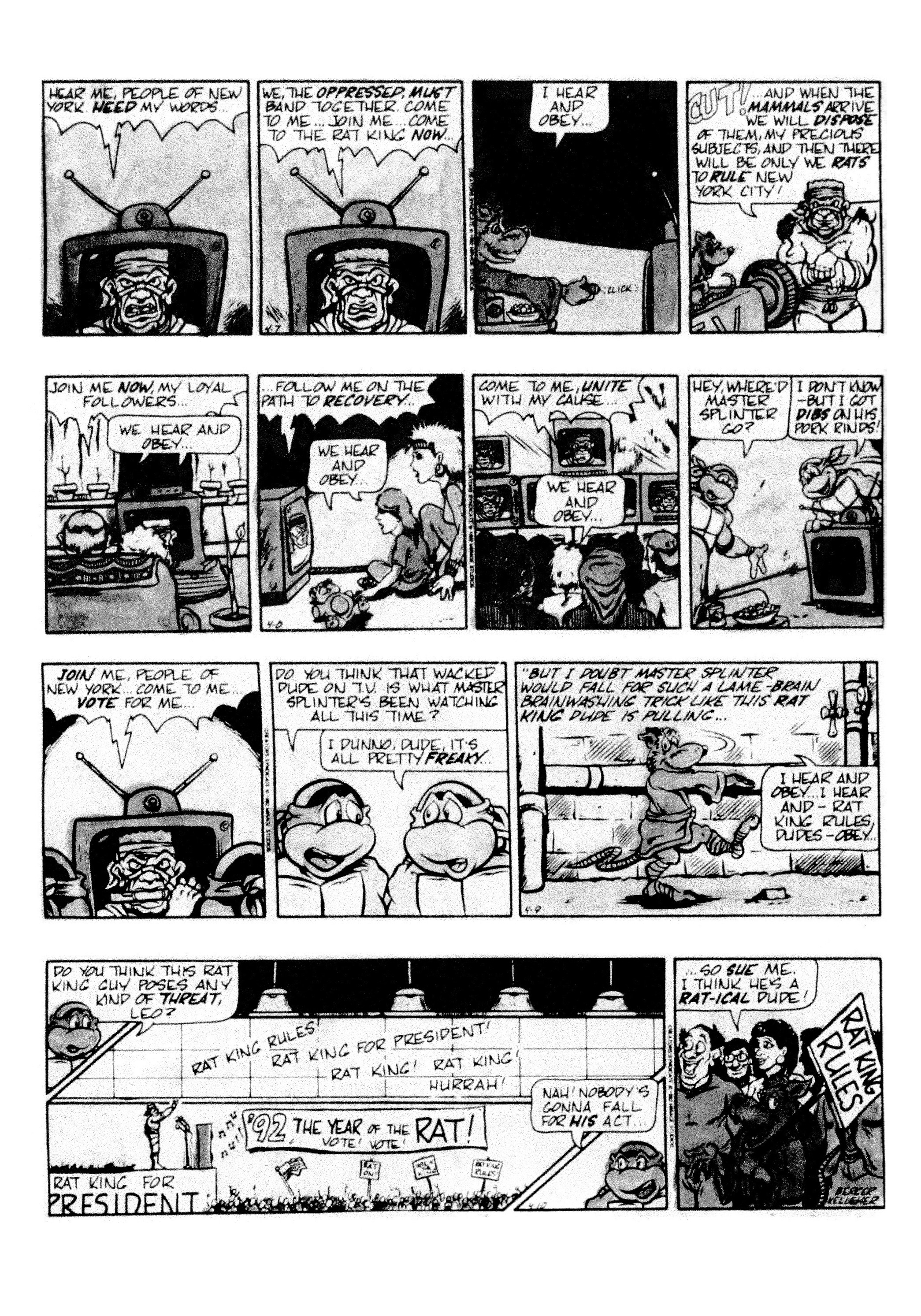 Read online Teenage Mutant Ninja Turtles: Complete Newspaper Daily Comic Strip Collection comic -  Issue # TPB 2 (Part 2) - 3