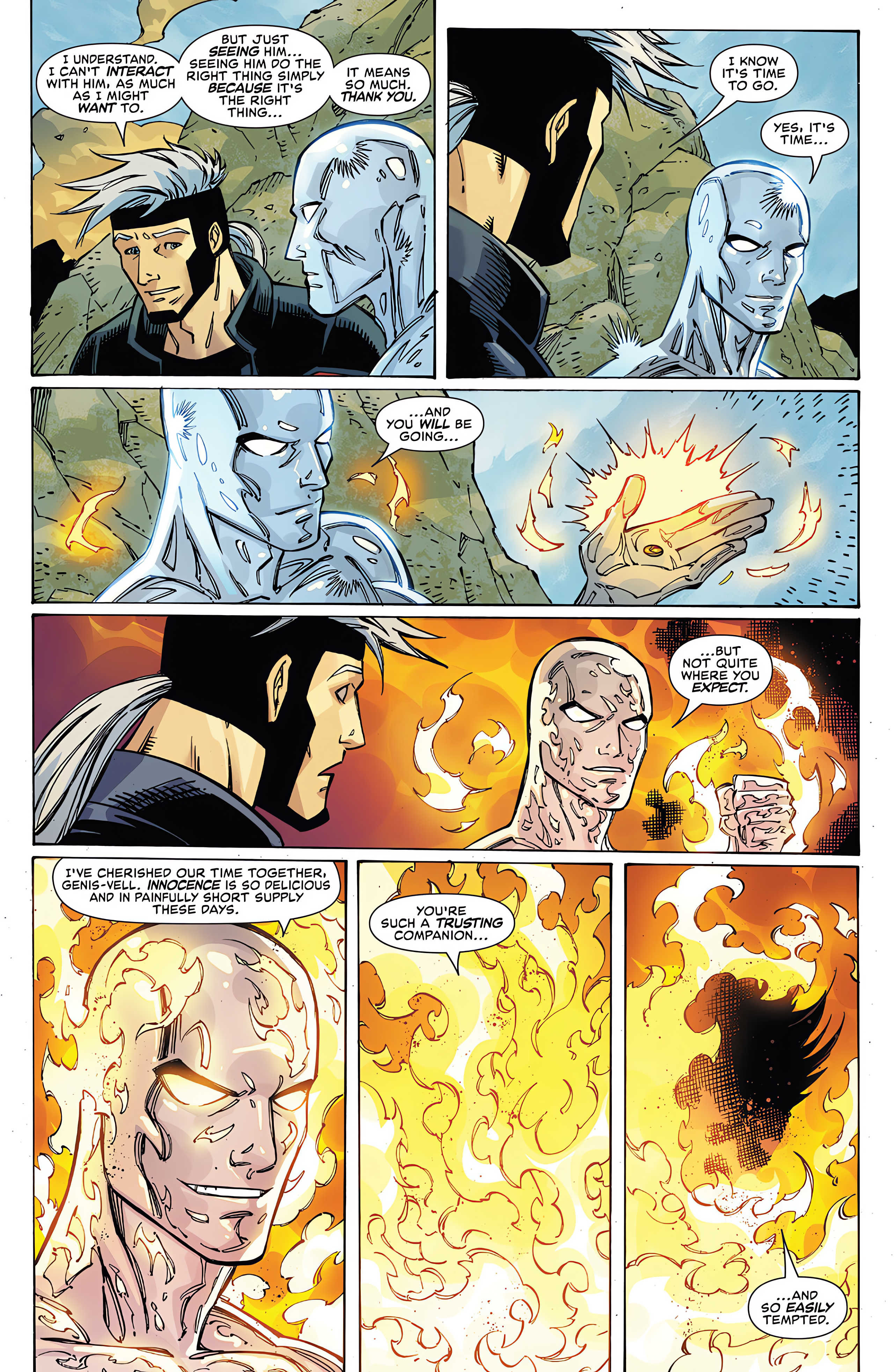 Read online Silver Surfer: Rebirth Legacy comic -  Issue #1 - 18