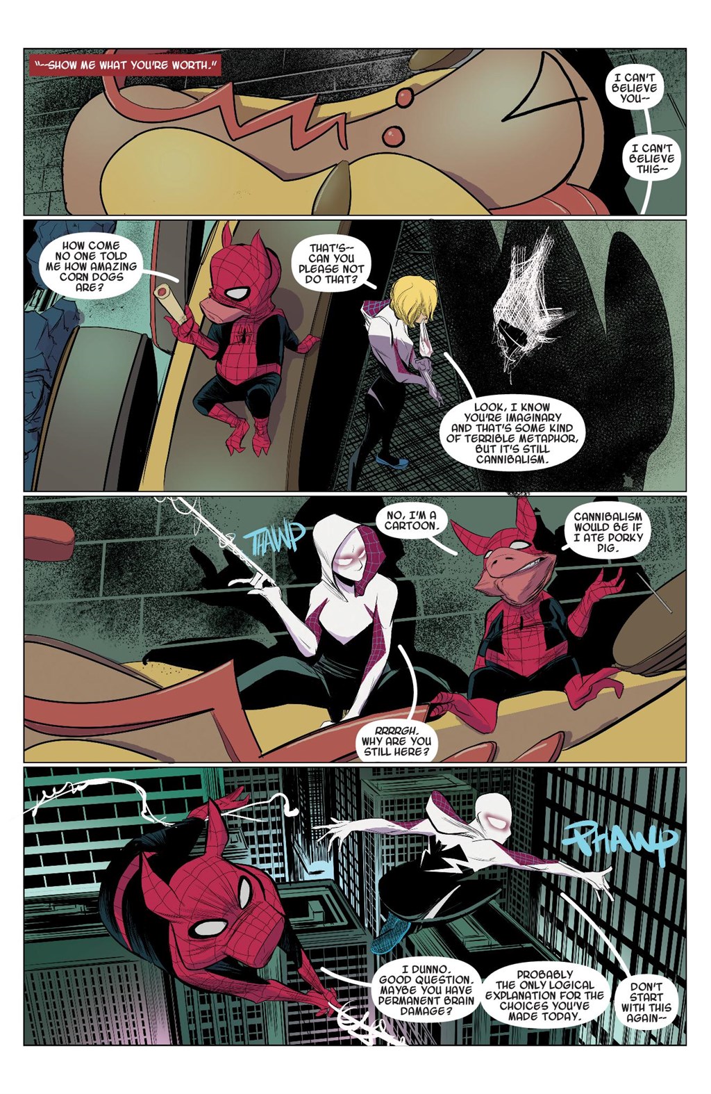 Spider-Gwen: Ghost-Spider - Edge of Spider-Verse (Modern Era Epic Collection) chapter 1 page 333