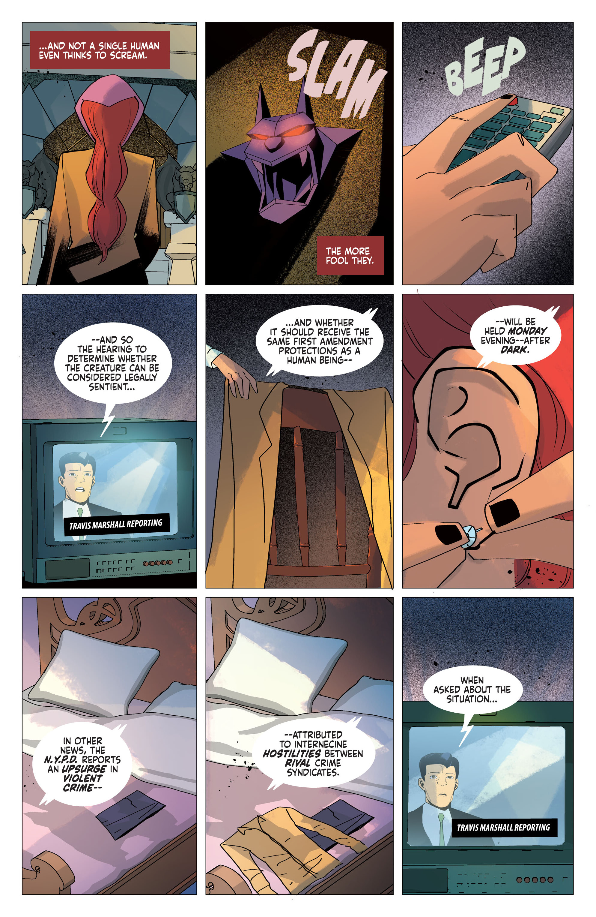 Read online Gargoyles (2022) comic -  Issue #7 - 9