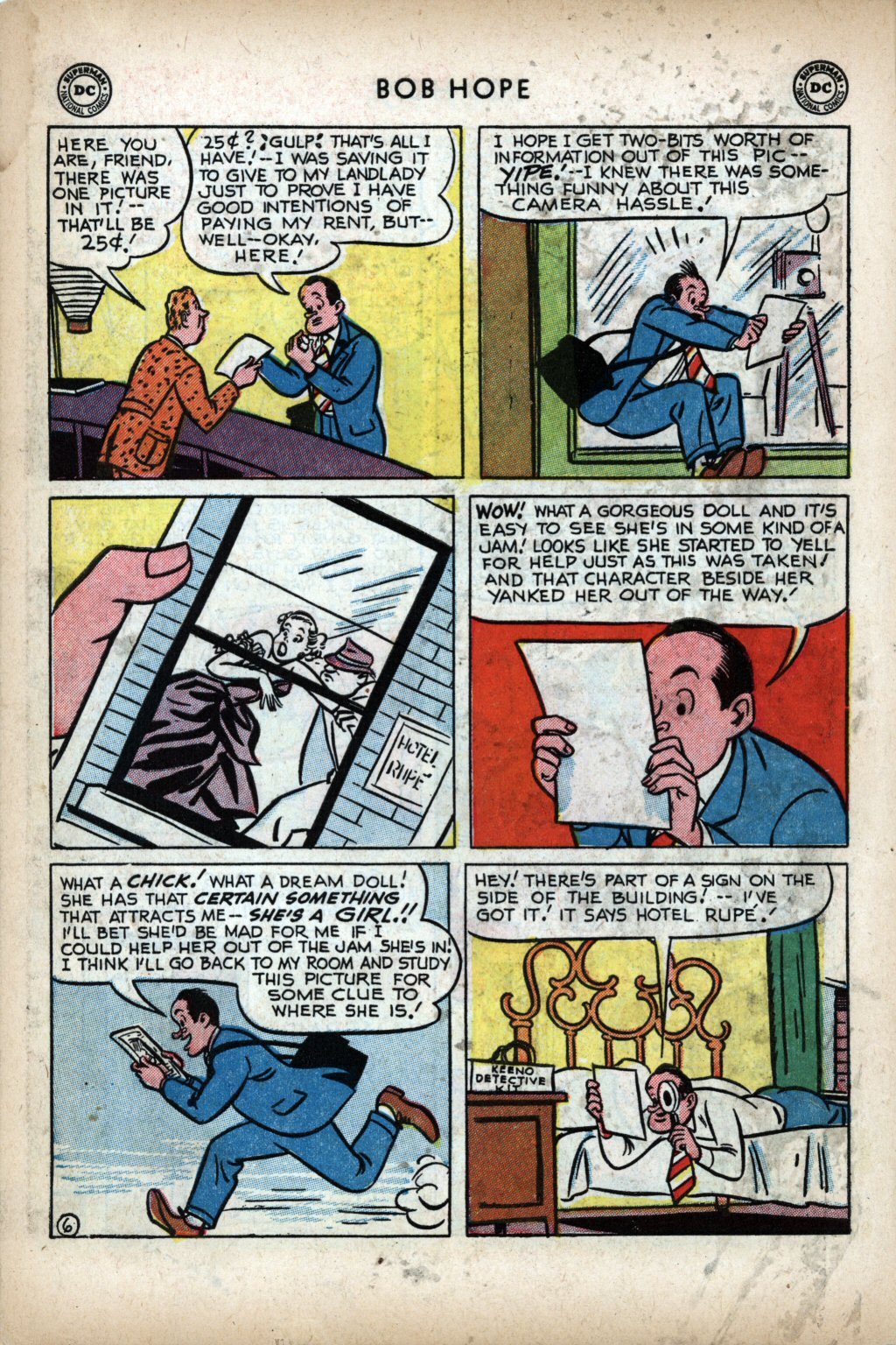 Read online The Adventures of Bob Hope comic -  Issue #13 - 9