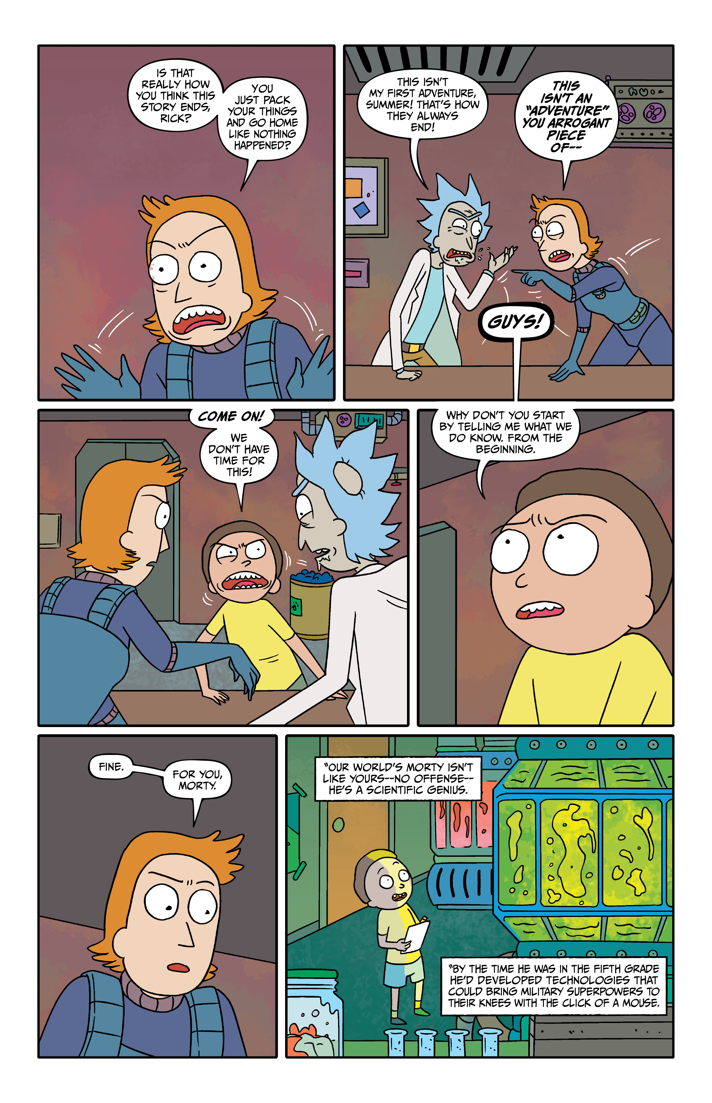 Read online Rick and Morty Deluxe Edition comic -  Issue # TPB 1 (Part 2) - 35