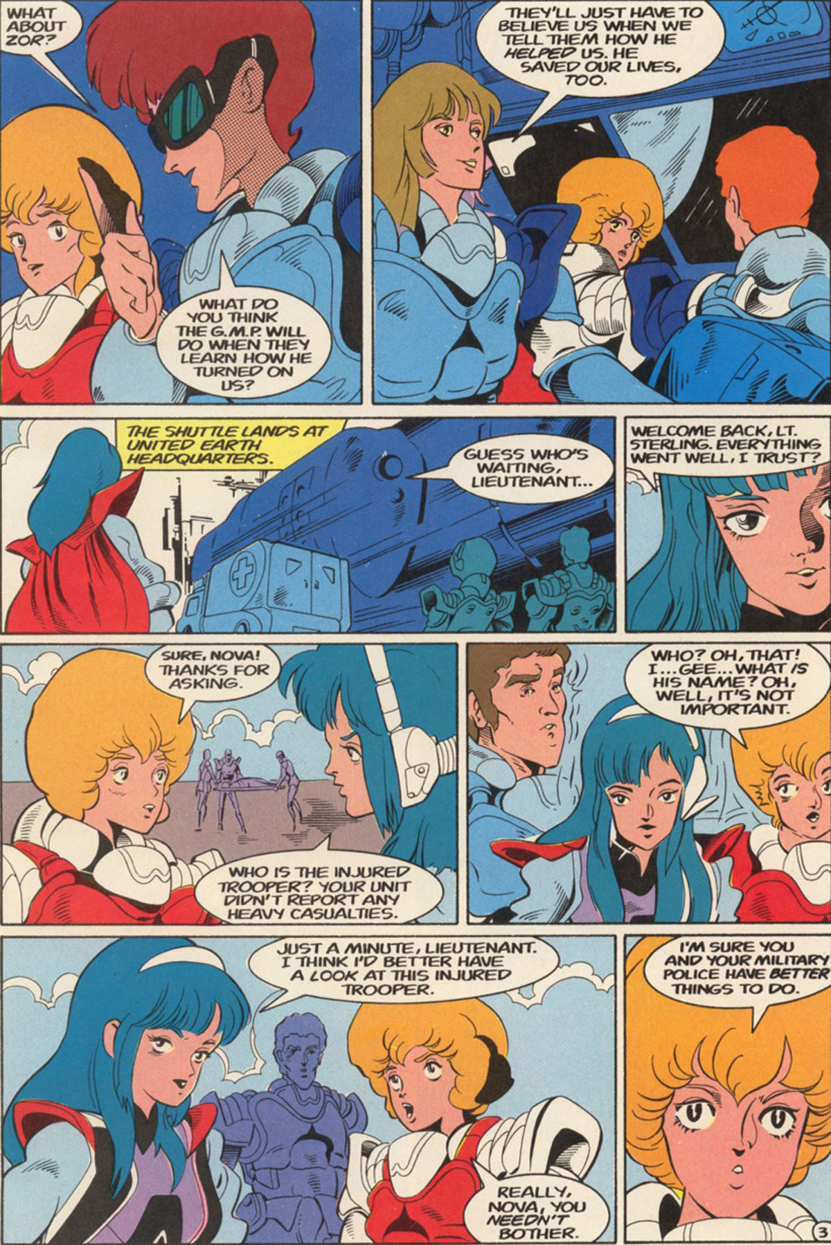 Read online Robotech Masters comic -  Issue #20 - 5