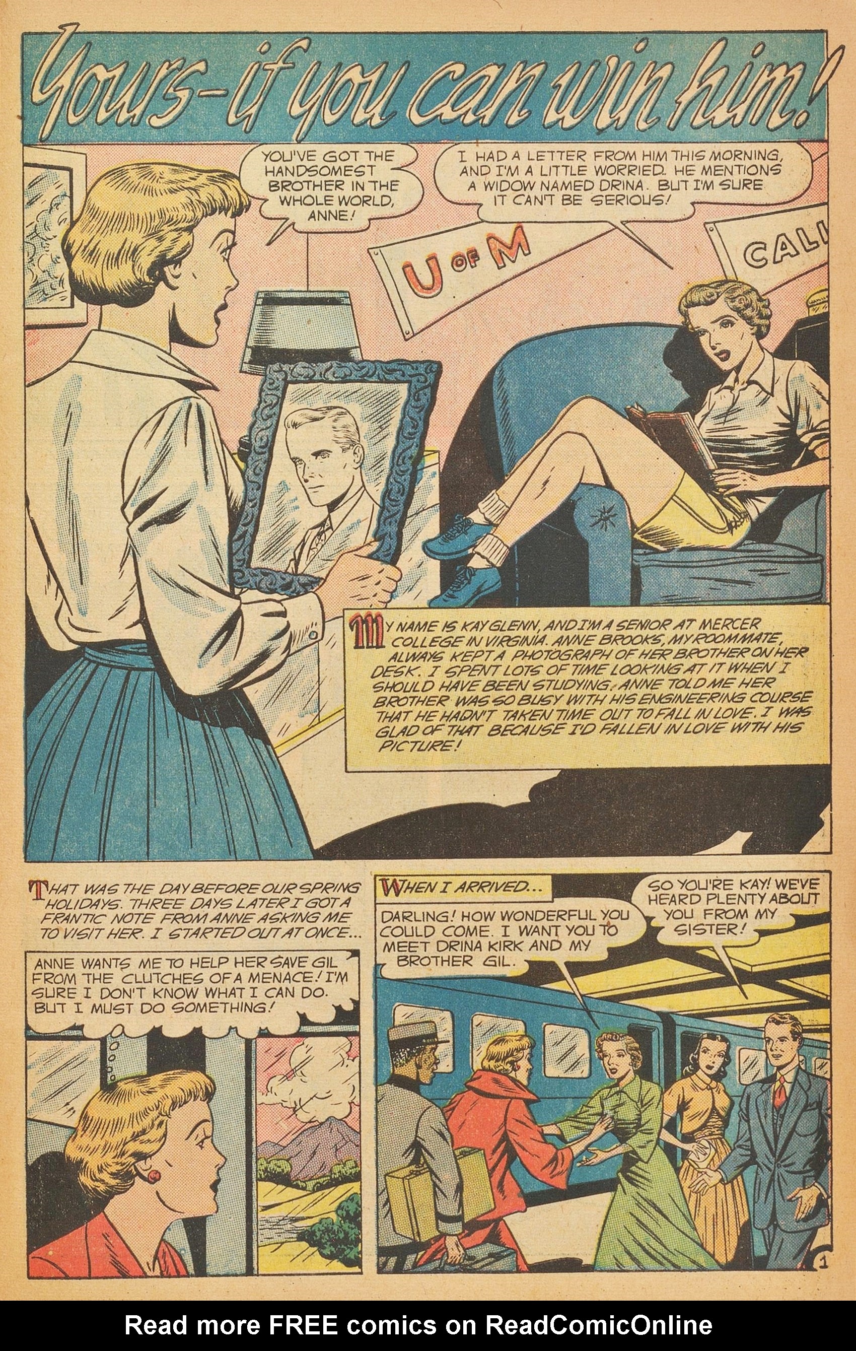 Read online Glamorous Romances comic -  Issue #45 - 43