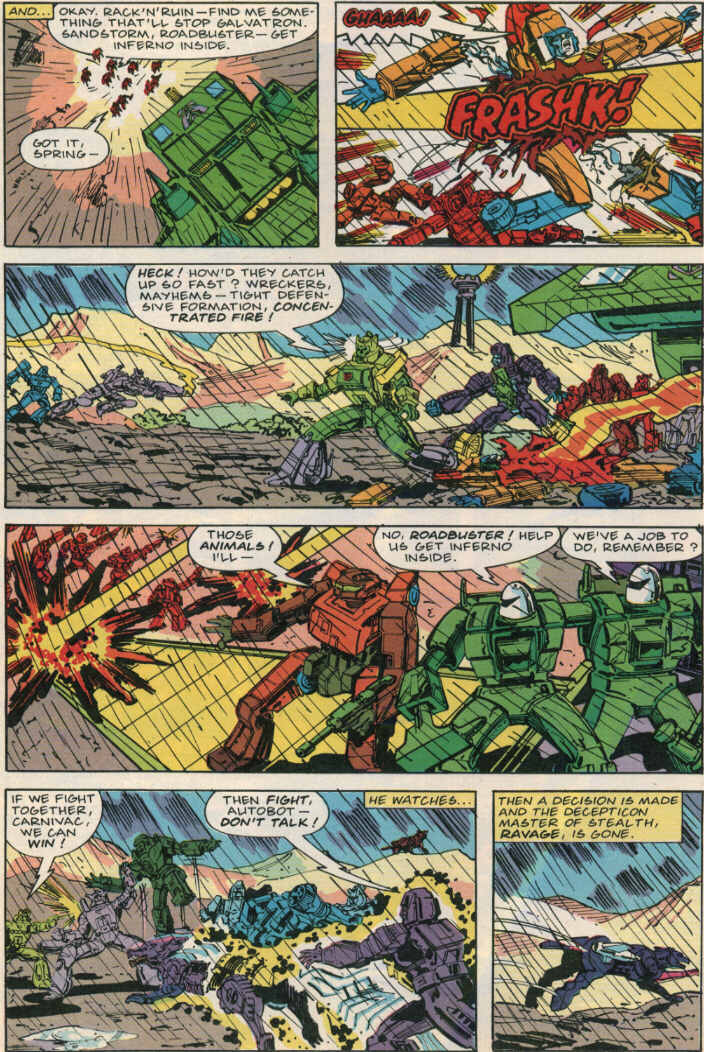 Read online The Transformers (UK) comic -  Issue #203 - 8