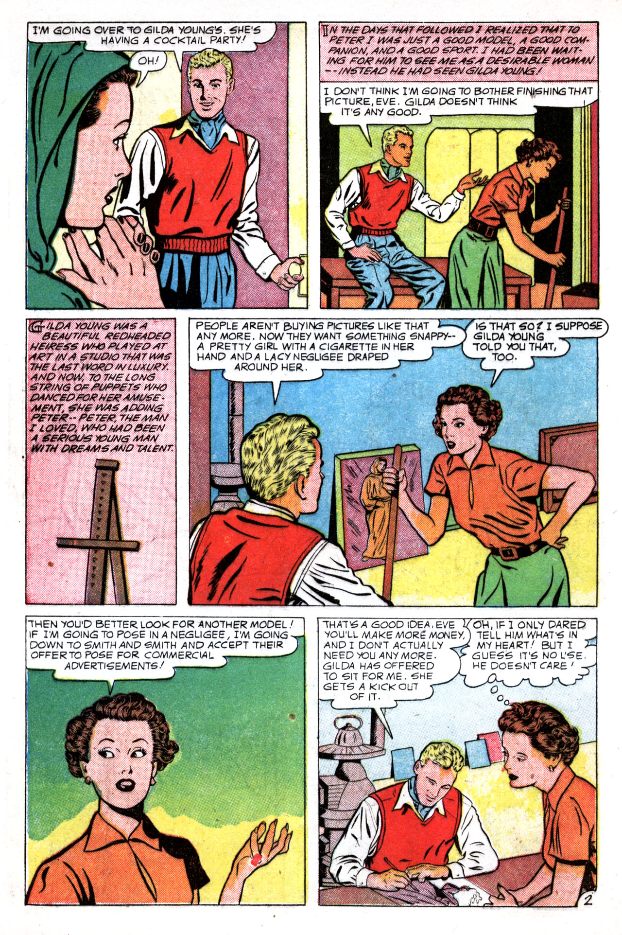 Read online Glamorous Romances comic -  Issue #49 - 28