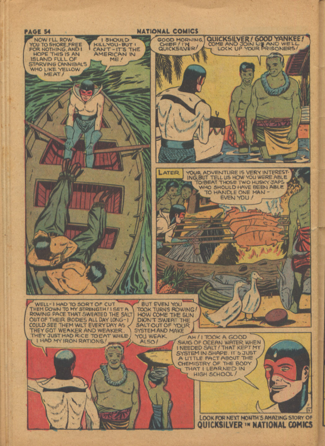 Read online National Comics comic -  Issue #34 - 56