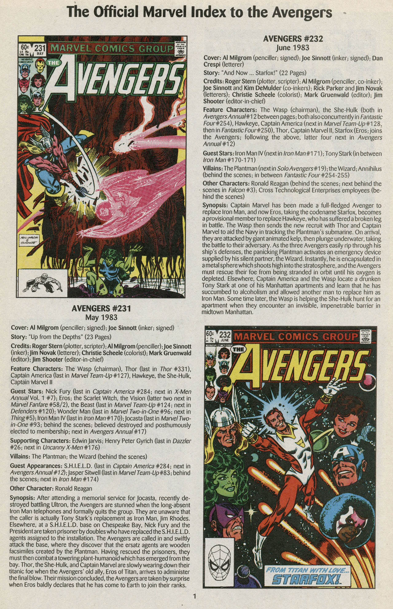 Read online The Official Marvel Index to the Avengers comic -  Issue #5 - 3