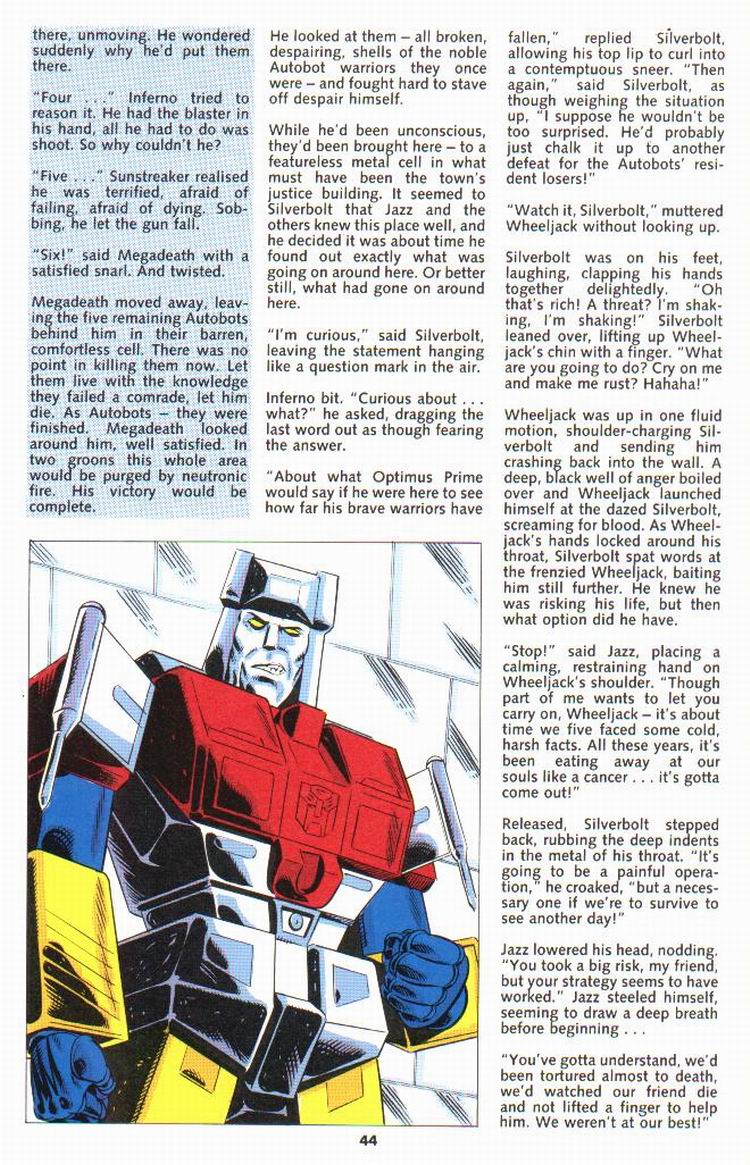 Read online The Transformers Annual comic -  Issue #1990 - 14