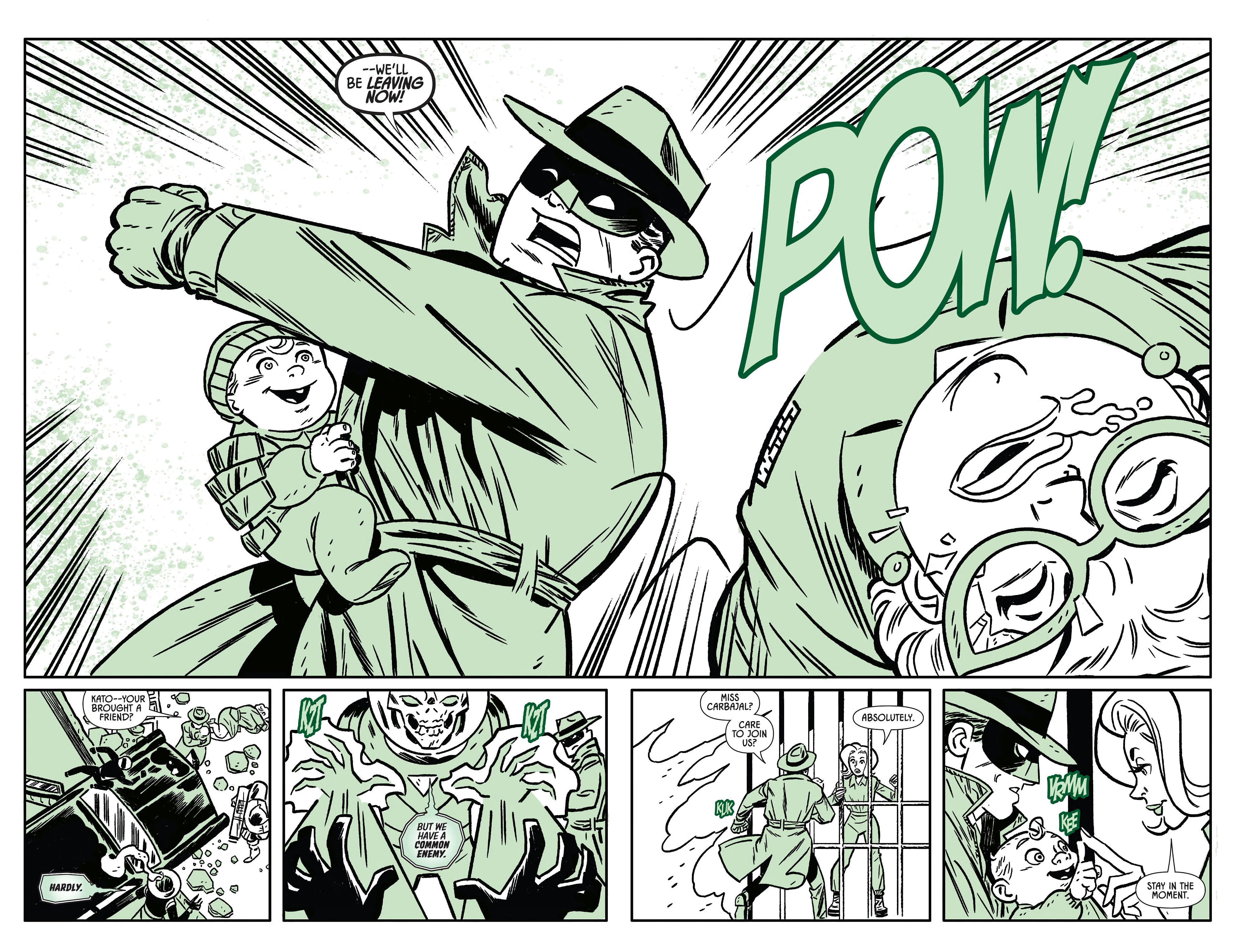 Read online The Green Hornet (2020) comic -  Issue # _Sky Lights Collection - 83