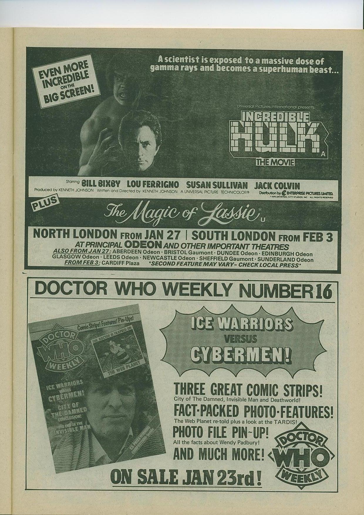 Read online The Incredible Hulk Weekly comic -  Issue #48 - 23