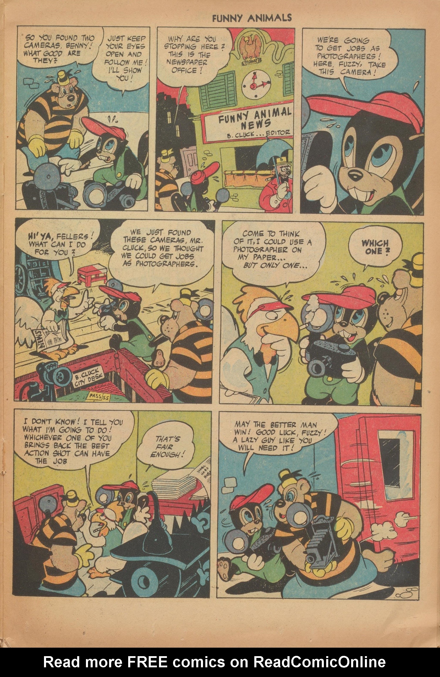 Read online Fawcett's Funny Animals comic -  Issue #50 - 15