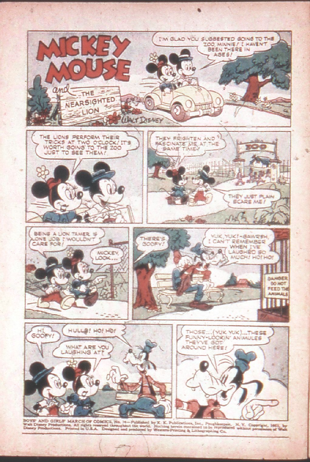 Read online March of Comics comic -  Issue #74 - 2