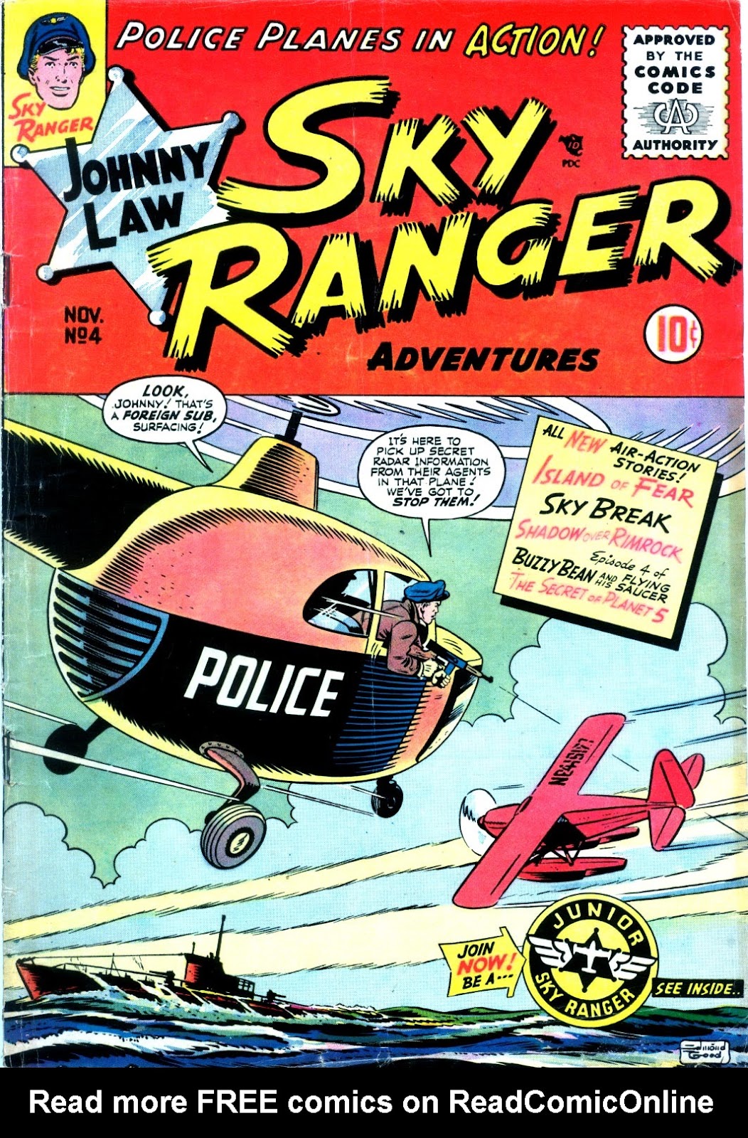 Johnny Law Sky Ranger Adventures issue 4 - Page 1