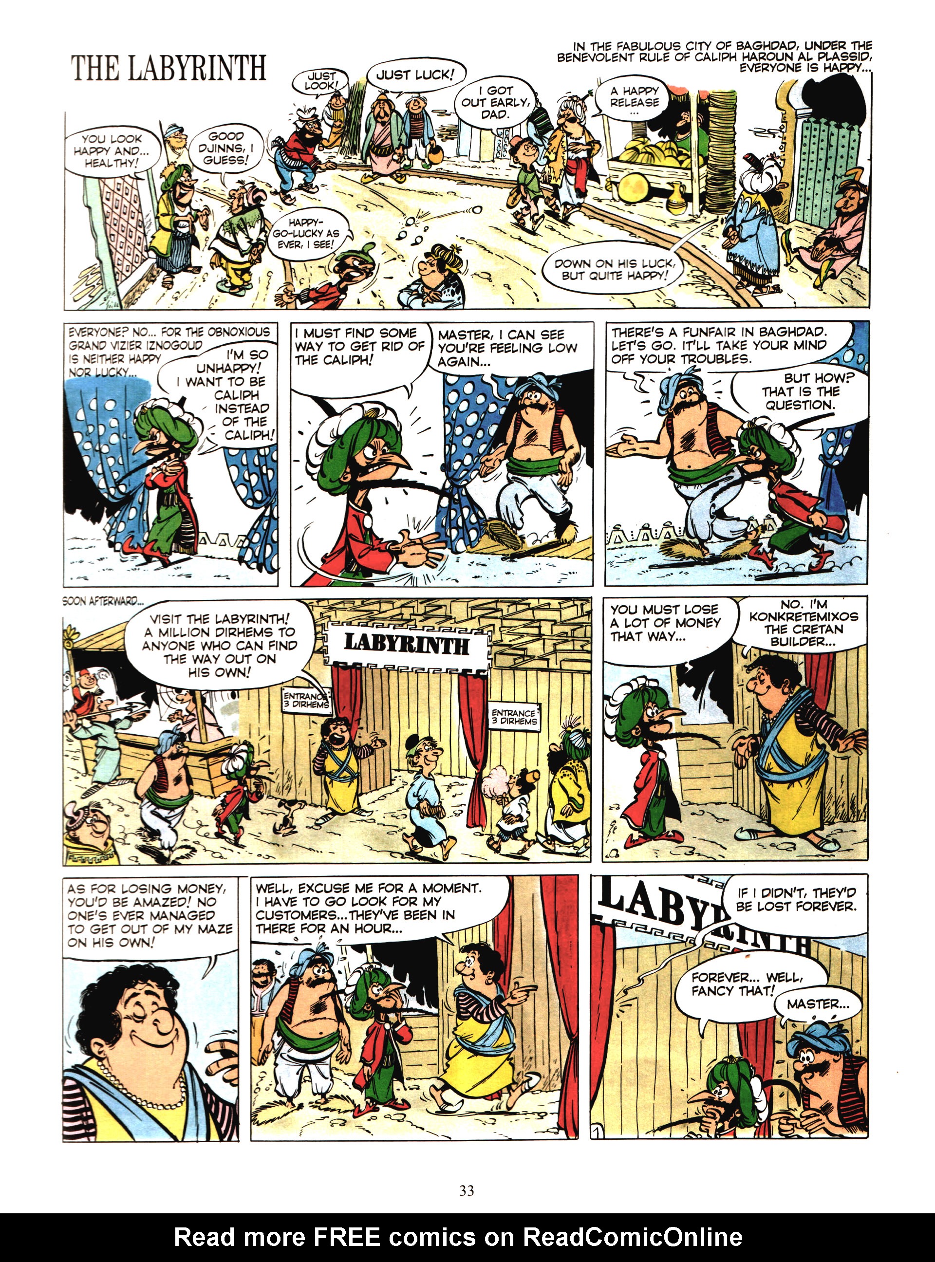 Read online Iznogoud comic -  Issue #3 - 31